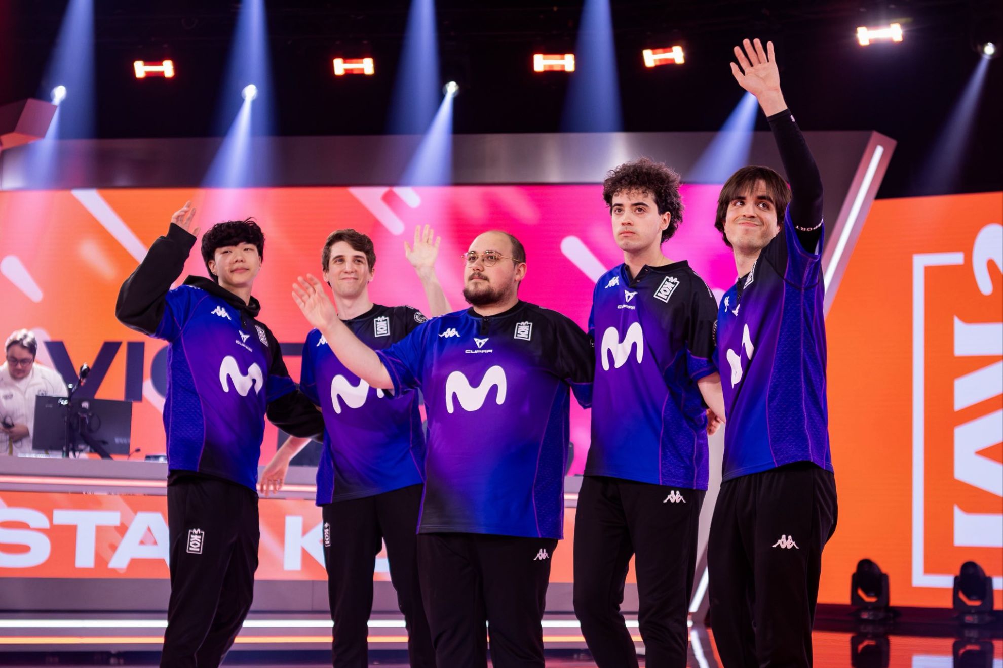 Imagen del roster de Movistar KOI en la LEC MOVISTAR KOI