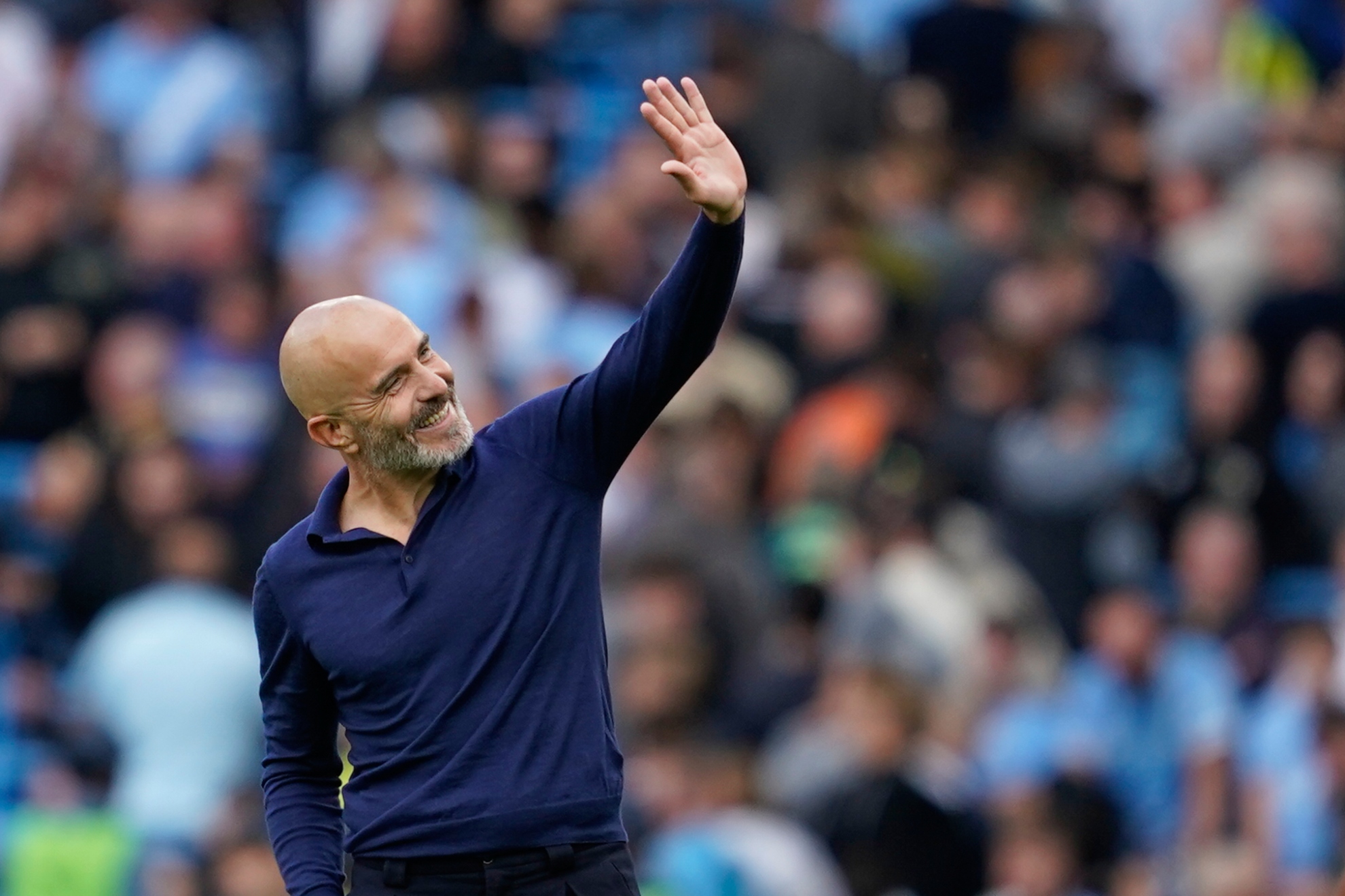 Enzo Maresca, con el Manchester City. LAPRESSE.