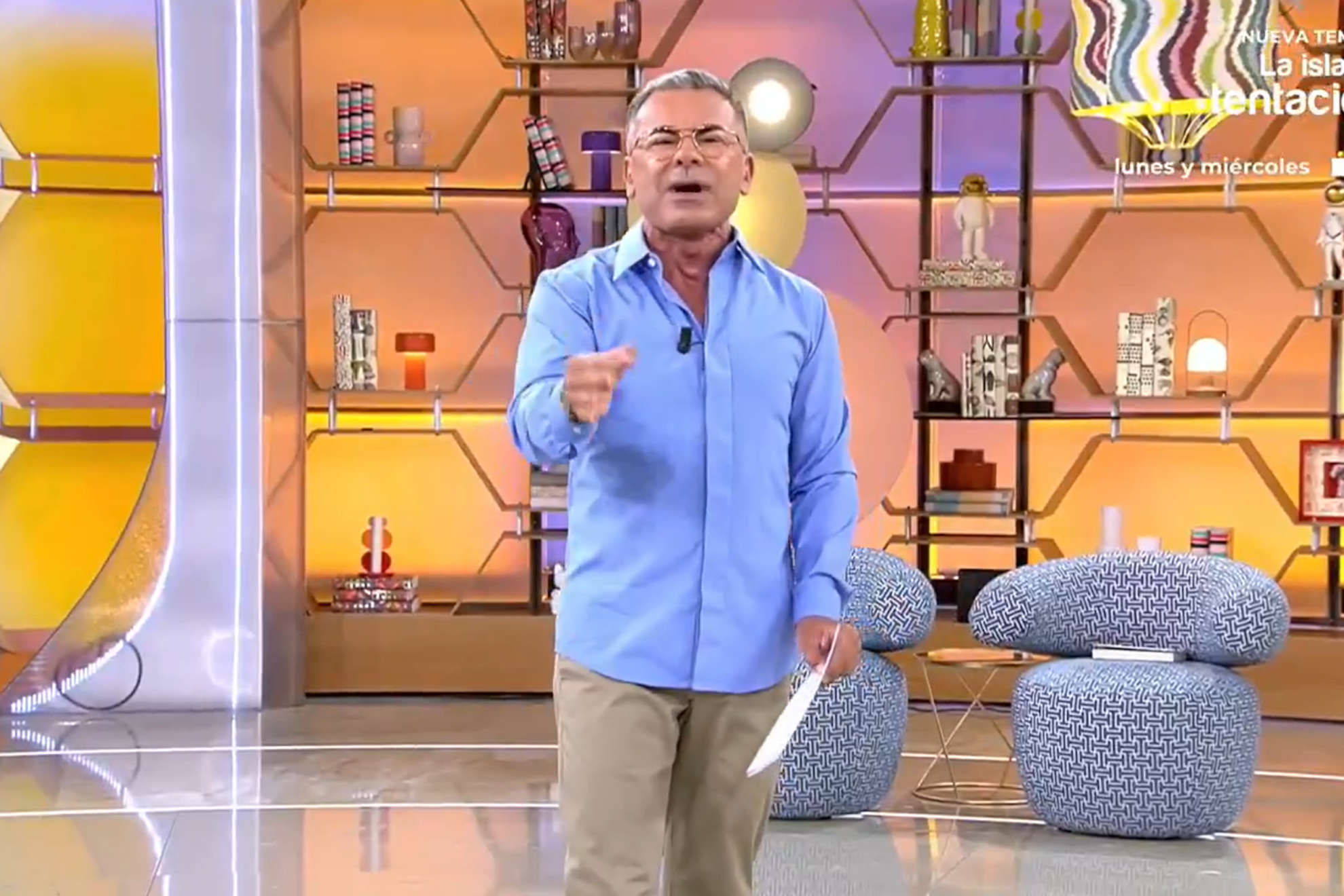 Jorge Javier, presentador de 'El diario de Jorge' Telecinco