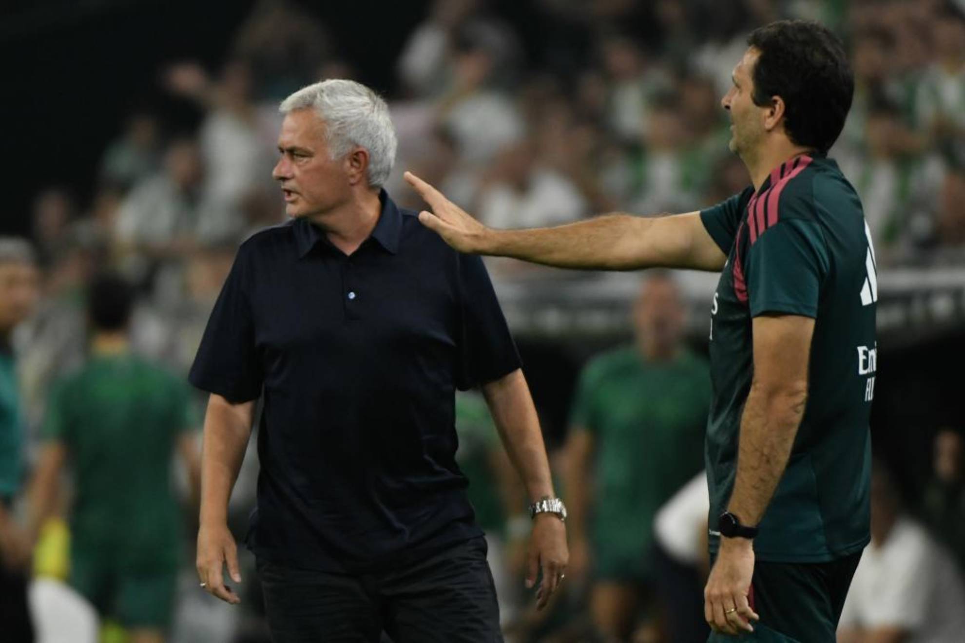 El técnico portugués del Real Madrid, José Mourinho, durante el partido de la cuarta jornada de LaLiga que Real Betis y Real Madrid