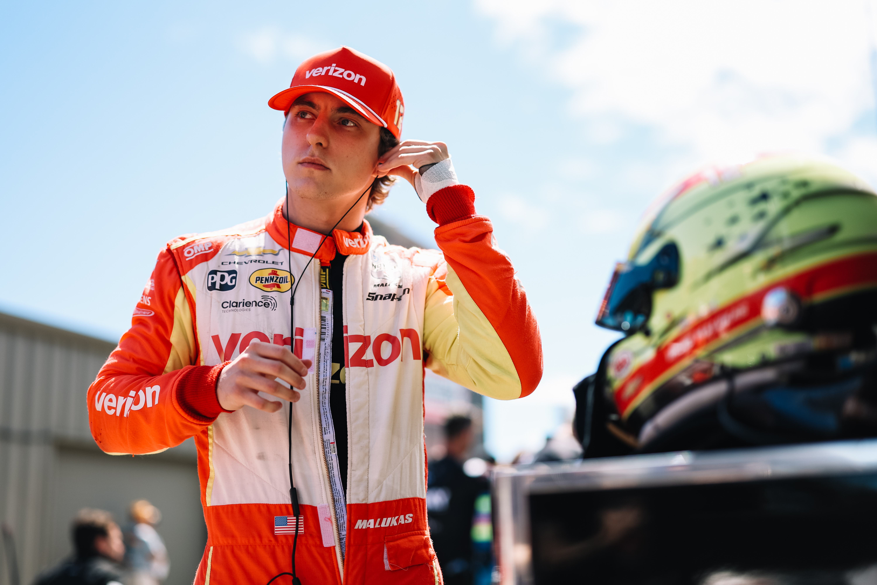 Malukas ha firmado un buen debut en el equipo Penske