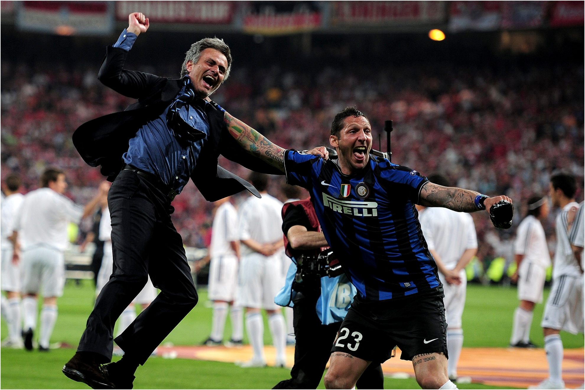 Mourino y Materazzi