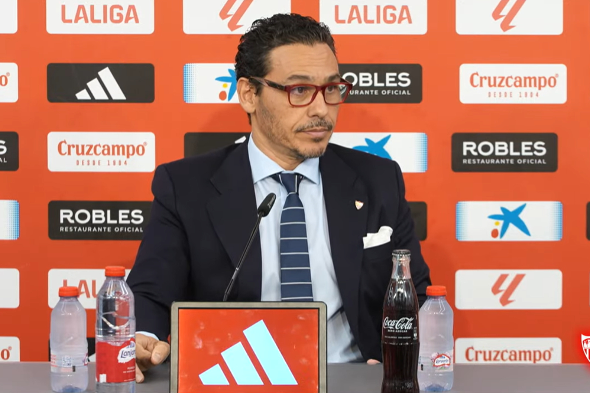 Del Nido Carrasco, presidente del Sevilla, en rueda de prensa SEVILLA FC