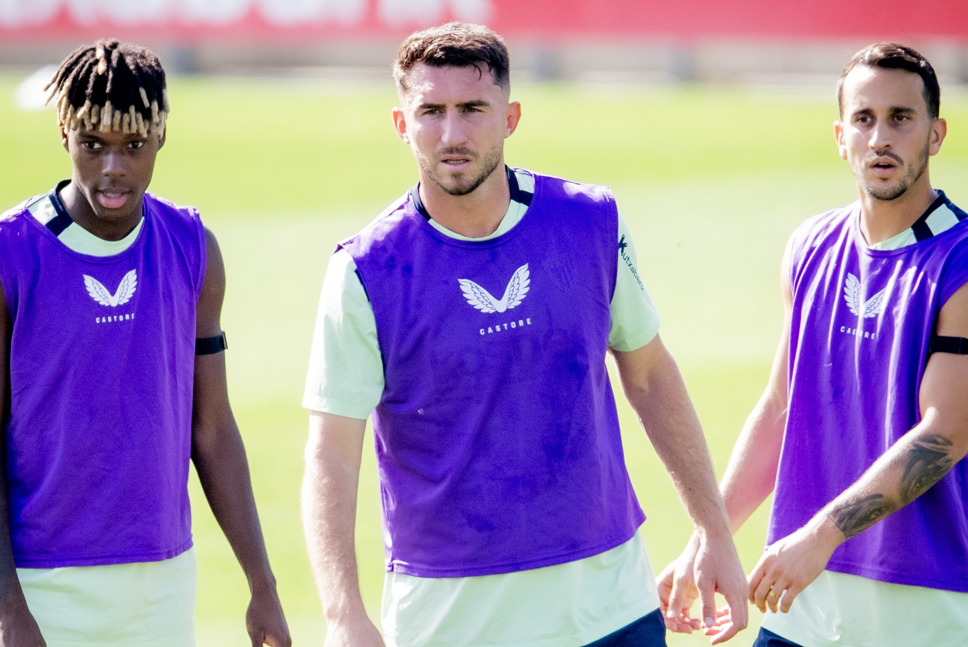 Nico y Laporte han sido baja en una sesión a la que se incorporó tarde Berenguer. Athletic Club