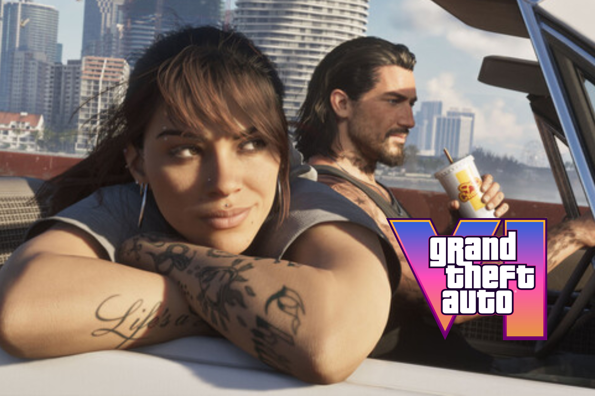 Lucía y Jason, los protagonistas de GTA 6