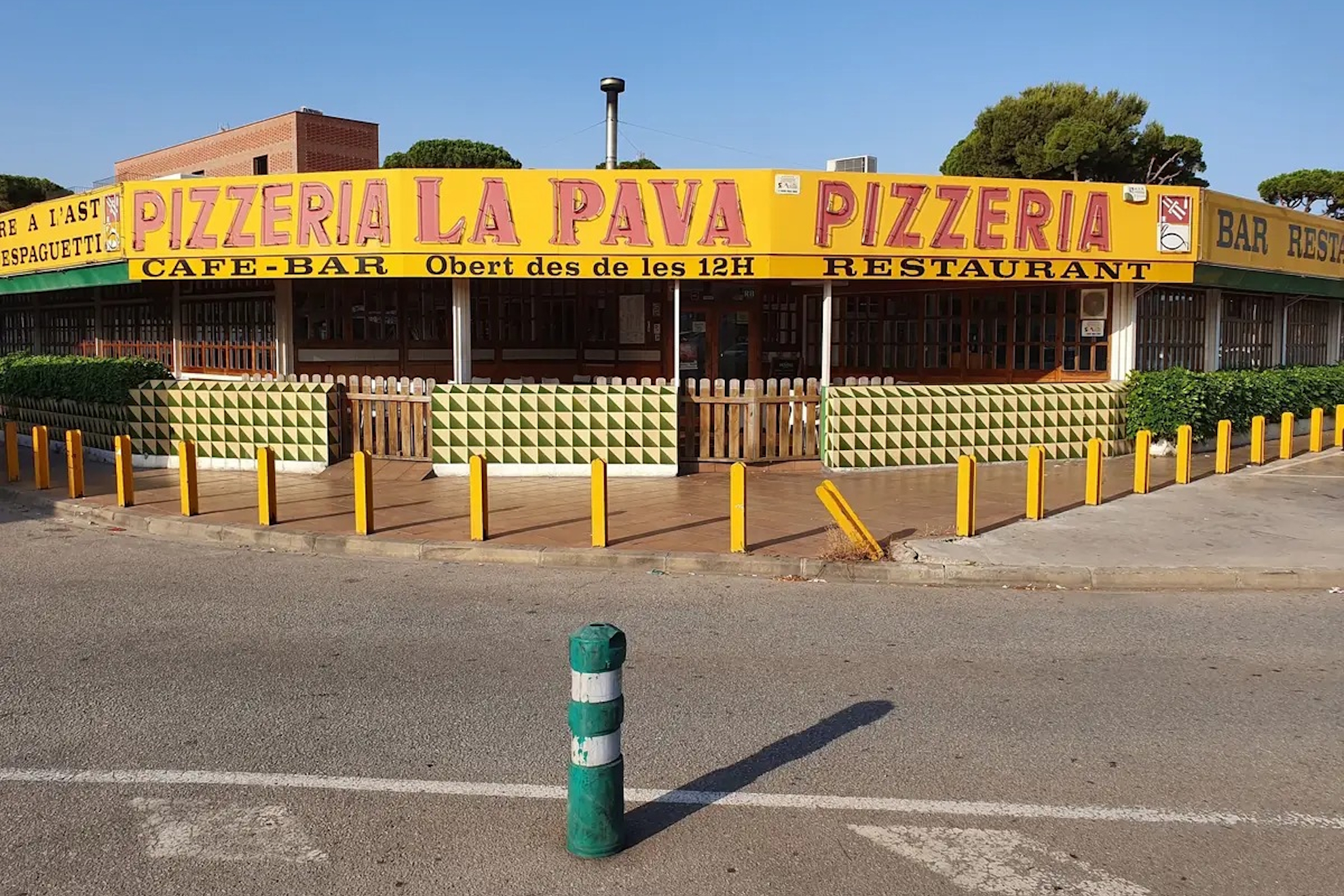 Pizzería La Pava.