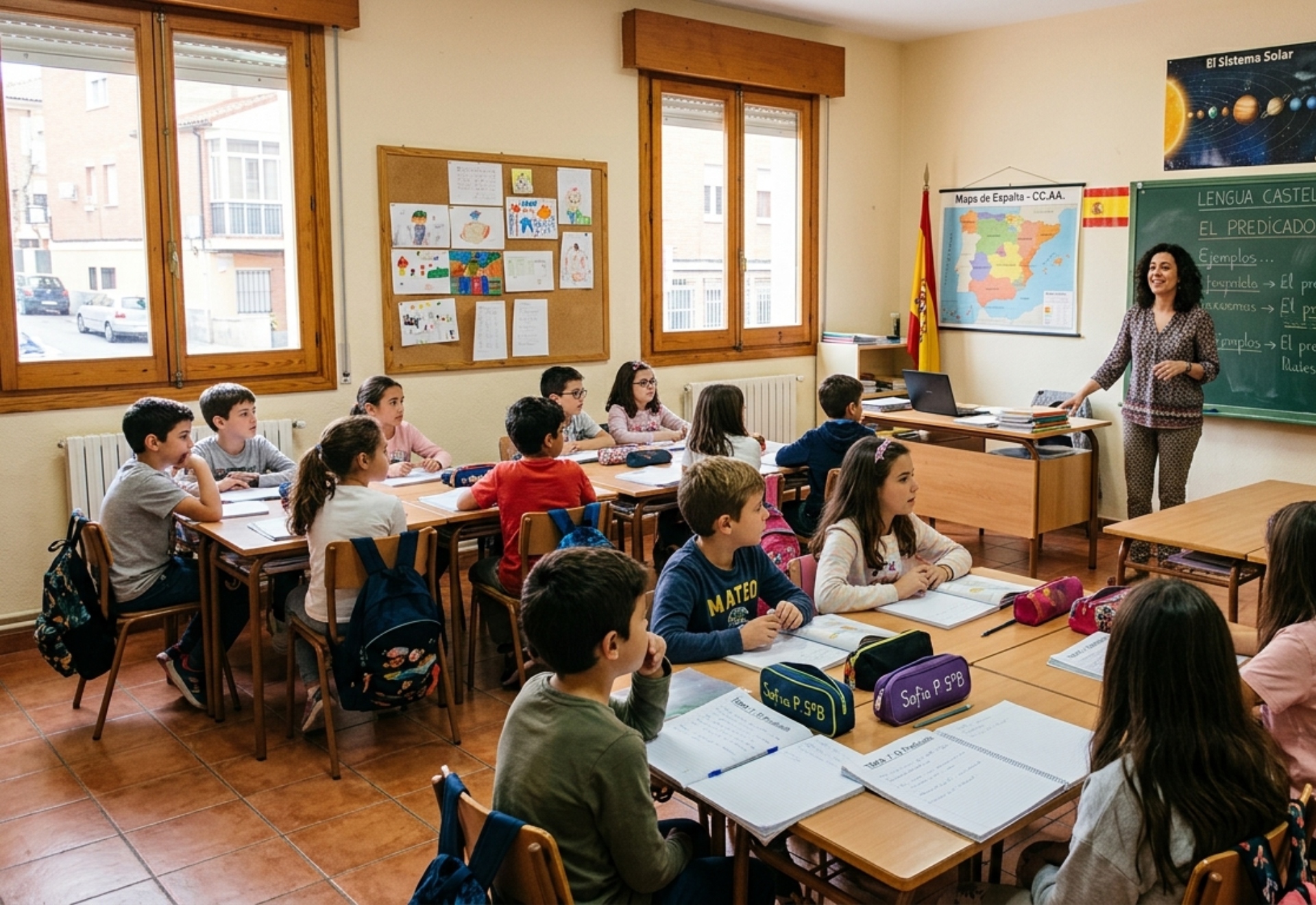 David Calle, profesor, carga contra el sistema educativo tras el informe PISA: "Es lo que pasa cuando reduces la exigencia" Imagen generada por IA