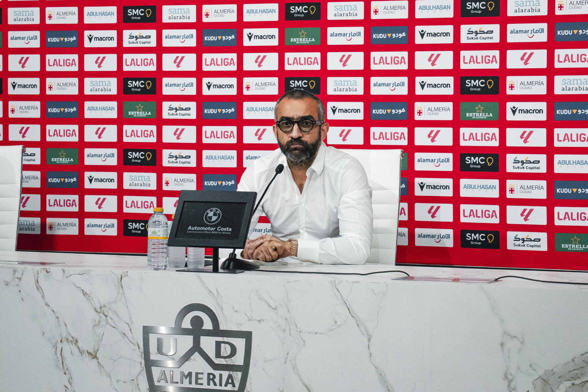 Mohamed El Assy, director general del club andaluz. ALMERÍA