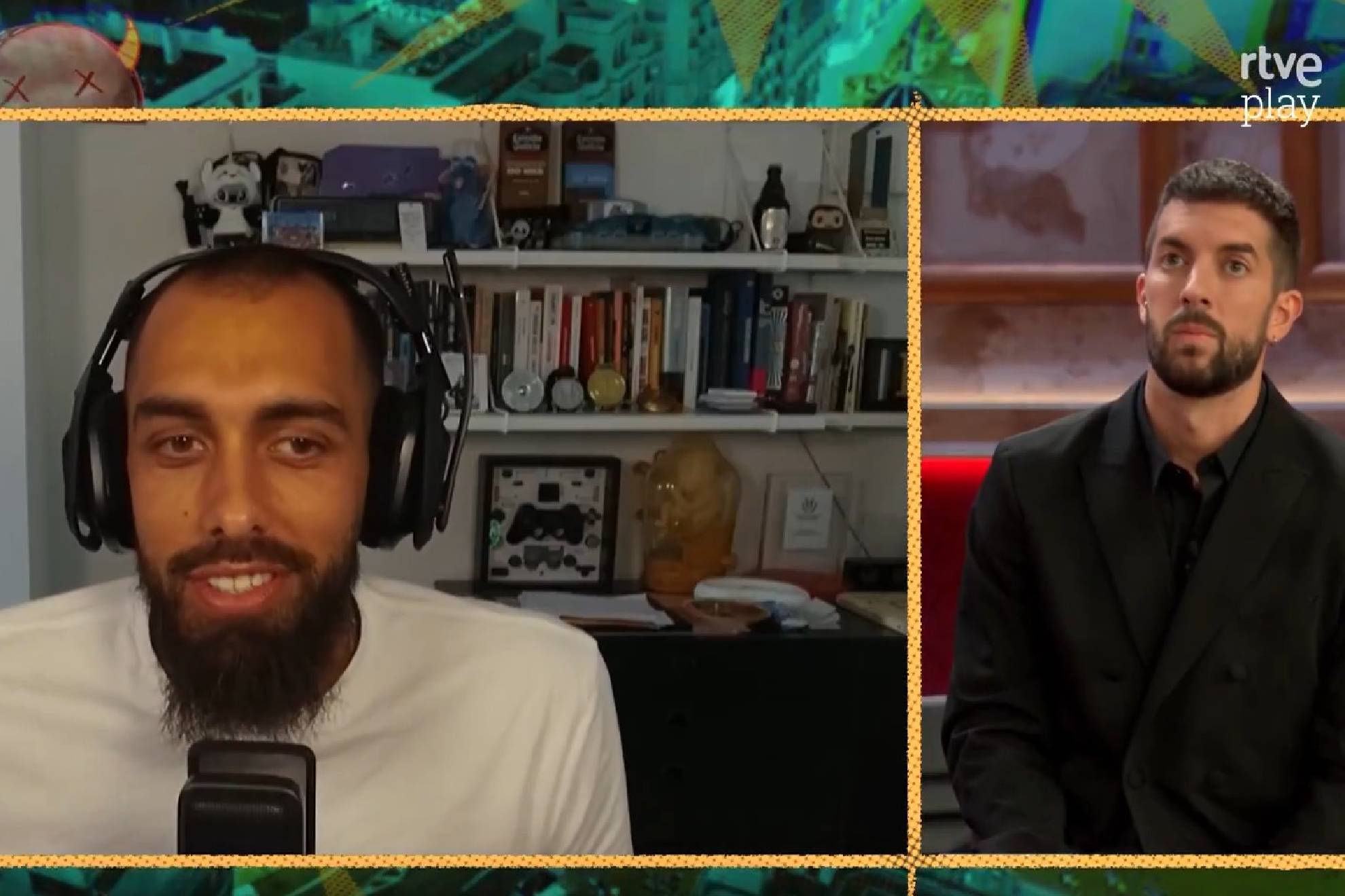Borja Iglesias volvió a hacer gala de su sentido del humor en 'La Revuelta'