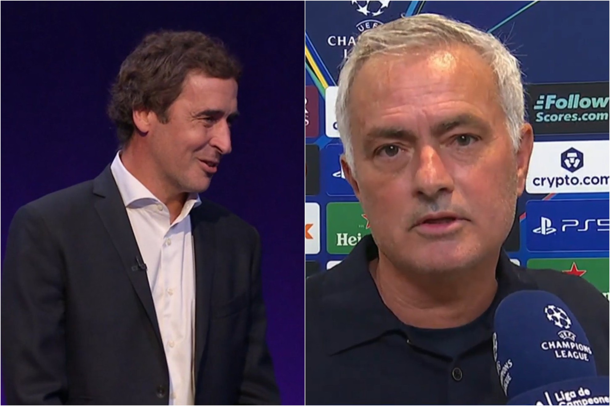 Raúl habló en Movistar y Mourinho respondió. MOVISTAR