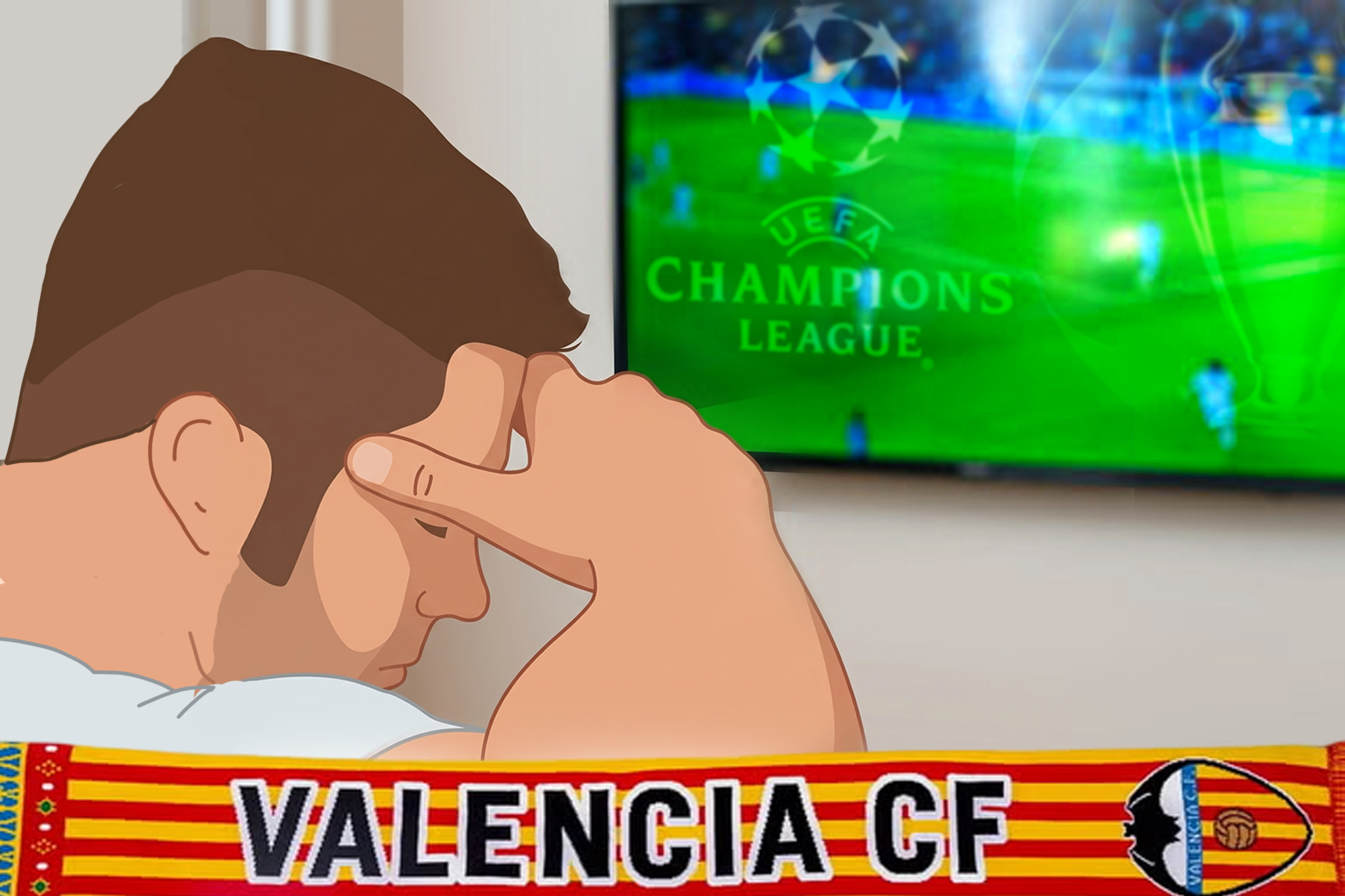 El Valencia supera su récord de días fuera de Europa.
