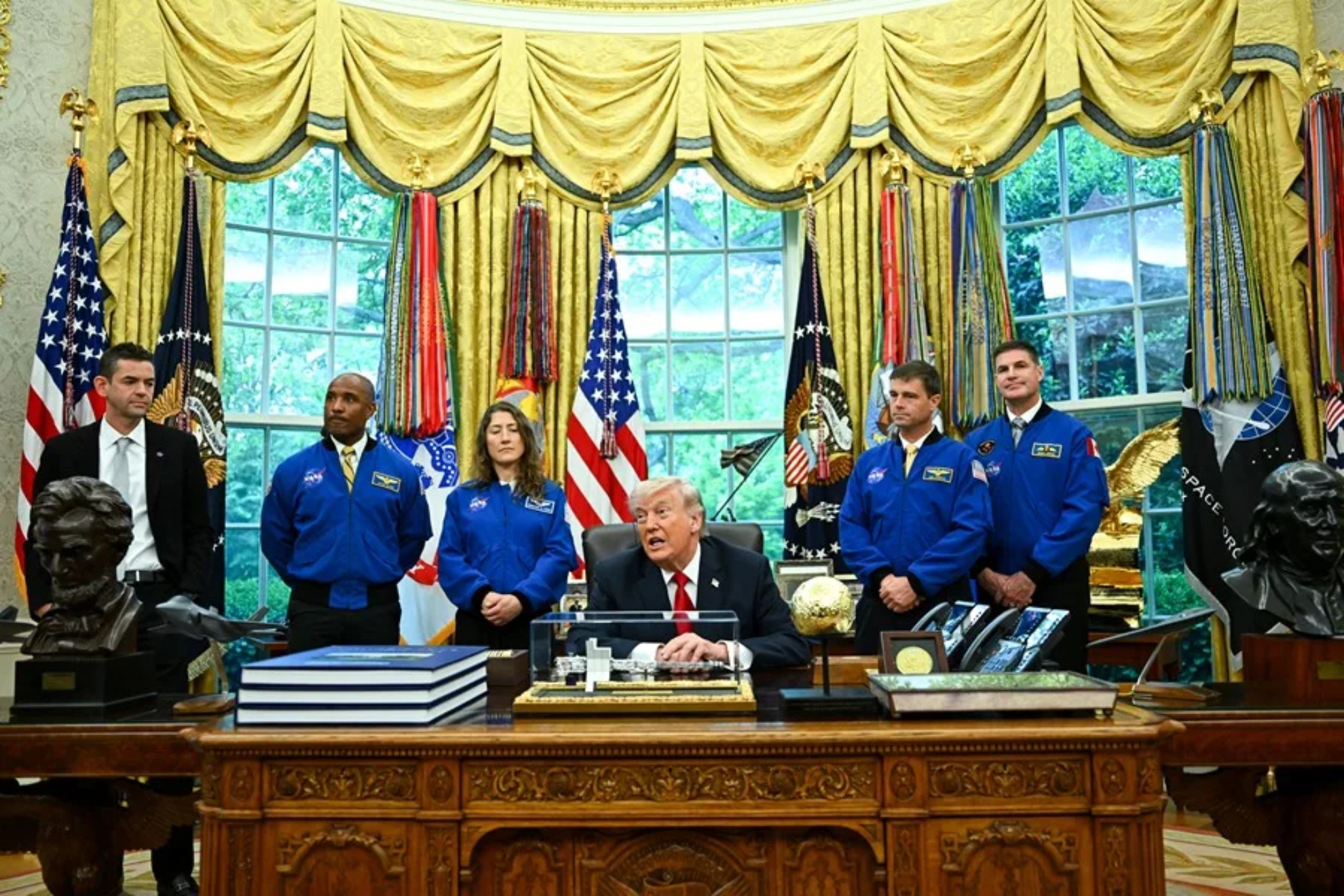 Trump Despacho Oval de la Casa Blanca EFE
