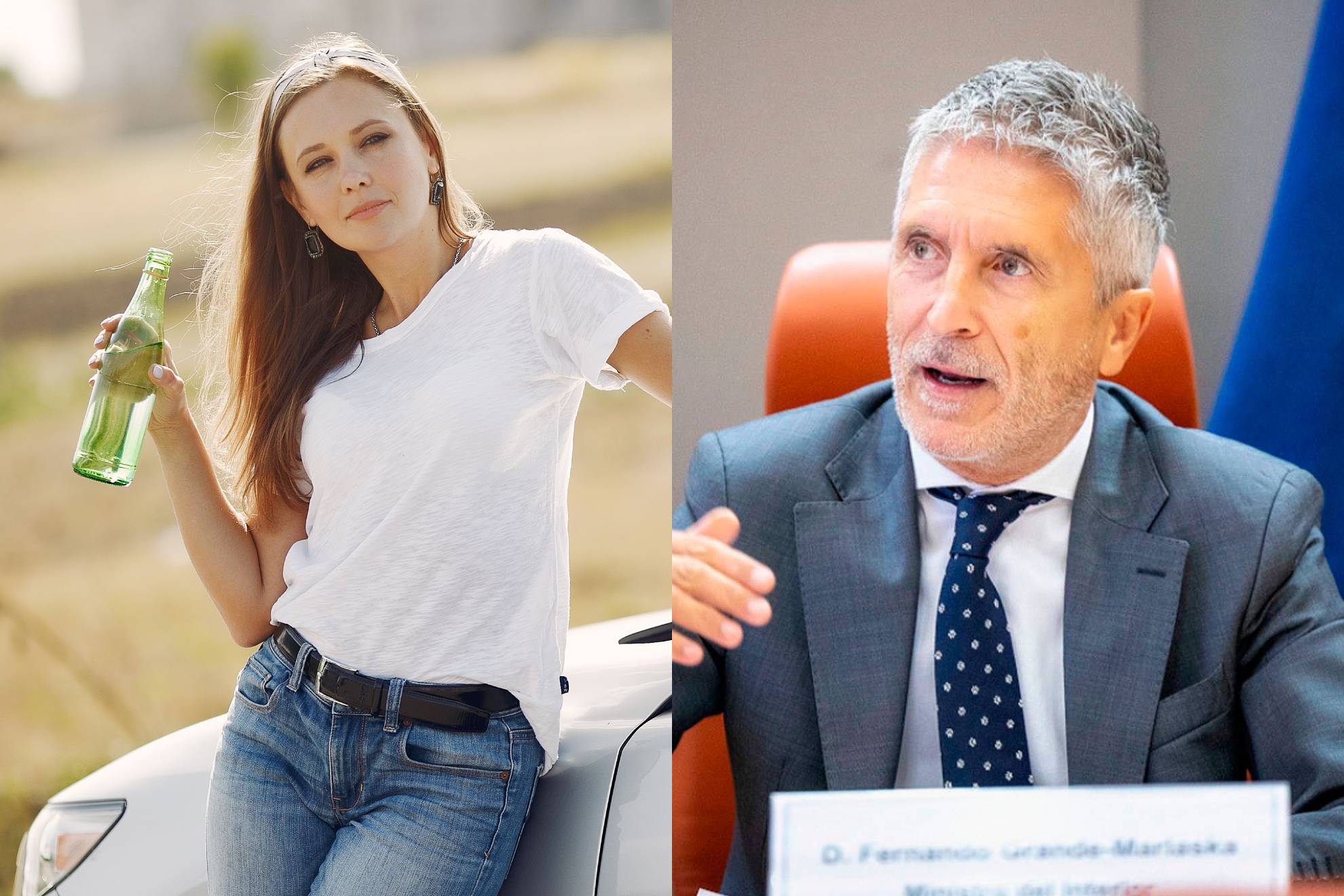 En la práctica, la nueva norma supondría dar positivo con una sola consumición de alcohol. Pexels/DGT.