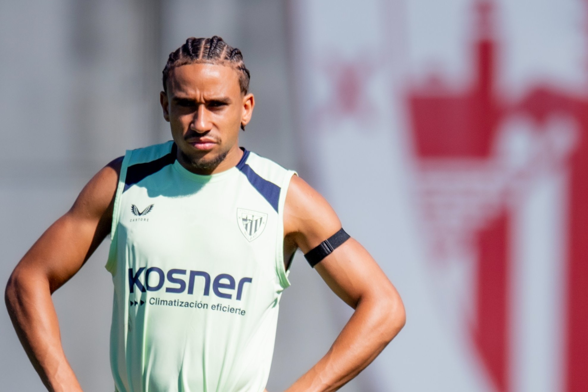 Johaneko, en Lezama. Athletic Club