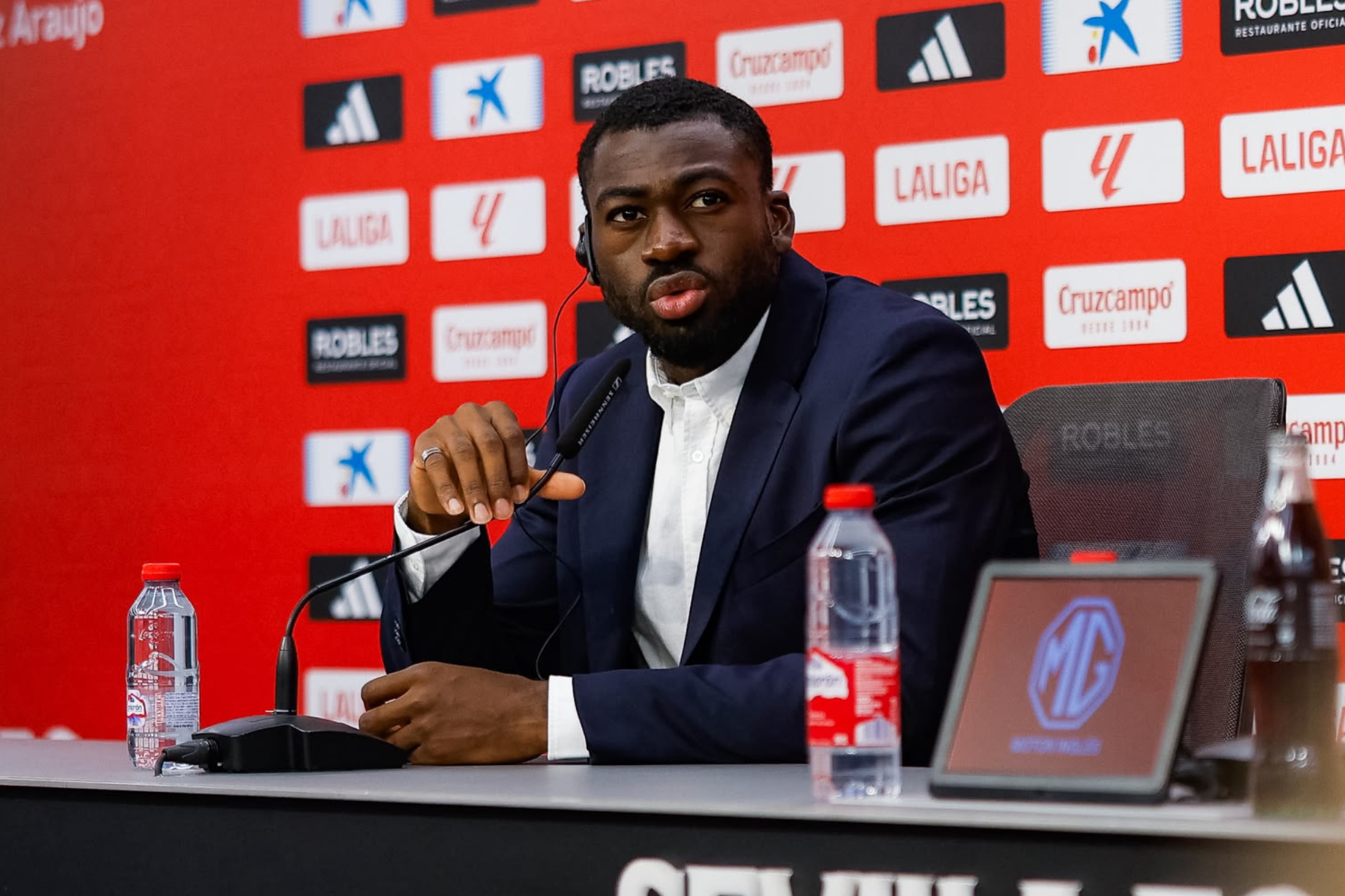 Fofana, en rueda de prensa SEVILLA FC