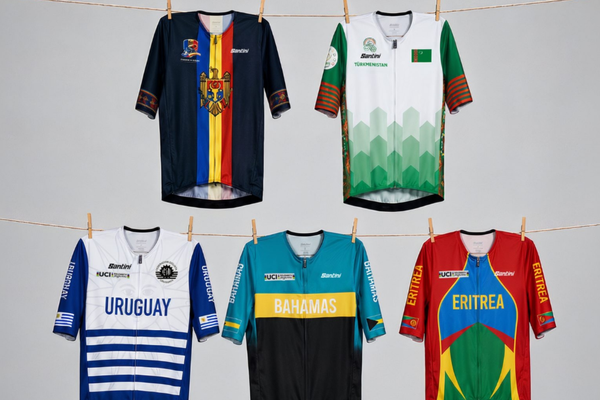 Los maillots.