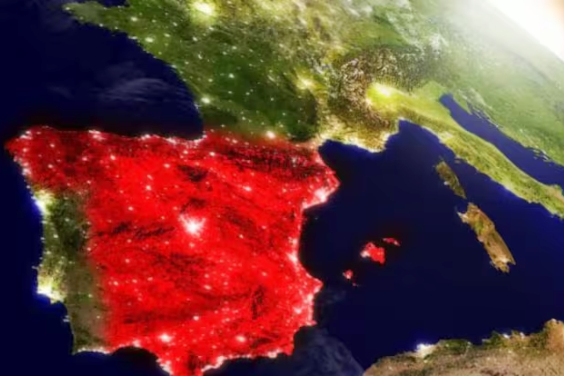 La zonas de España donde será más difícil vivir.