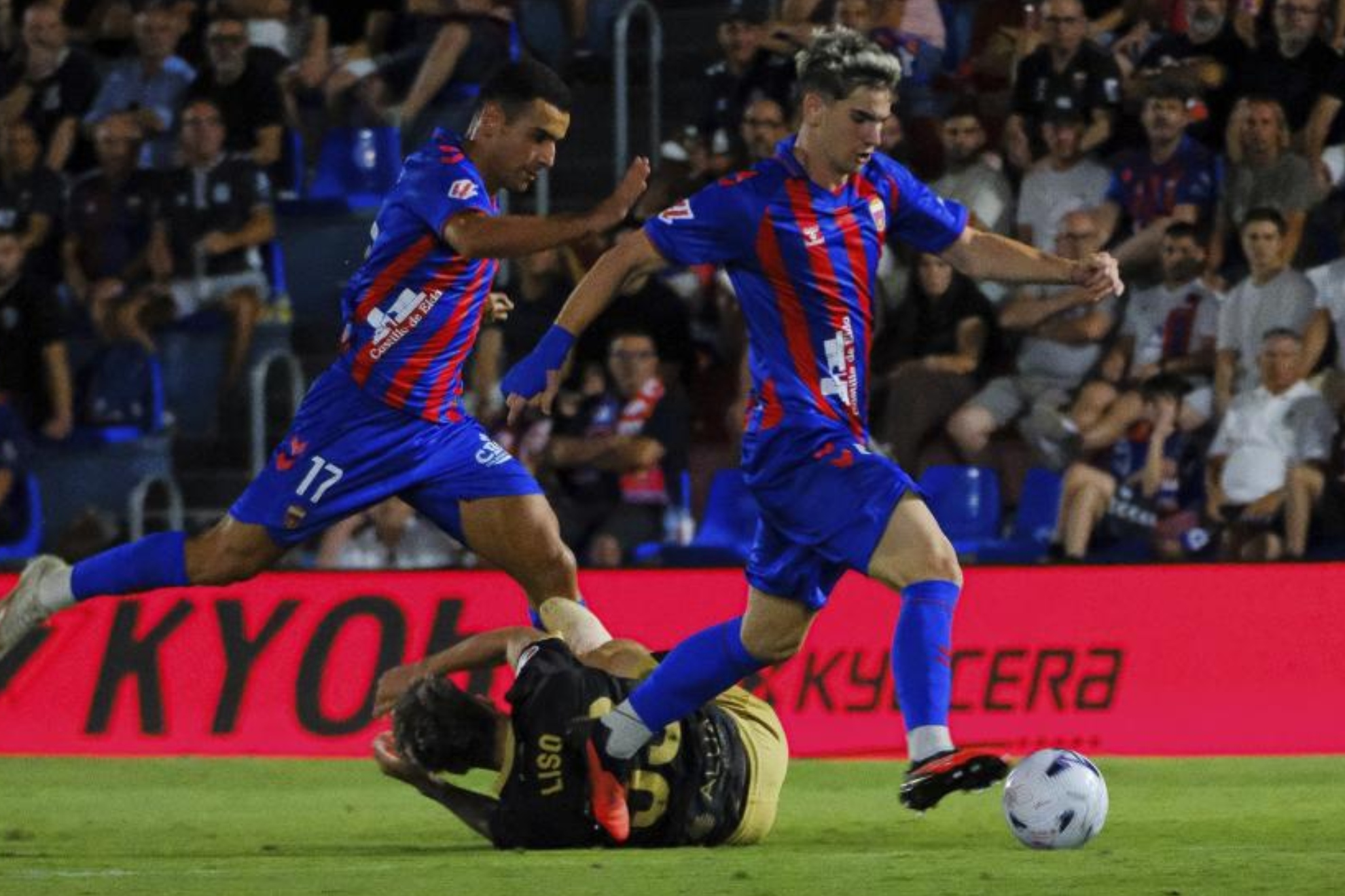 Un lance del Eldense-Mallorca. LALIGA