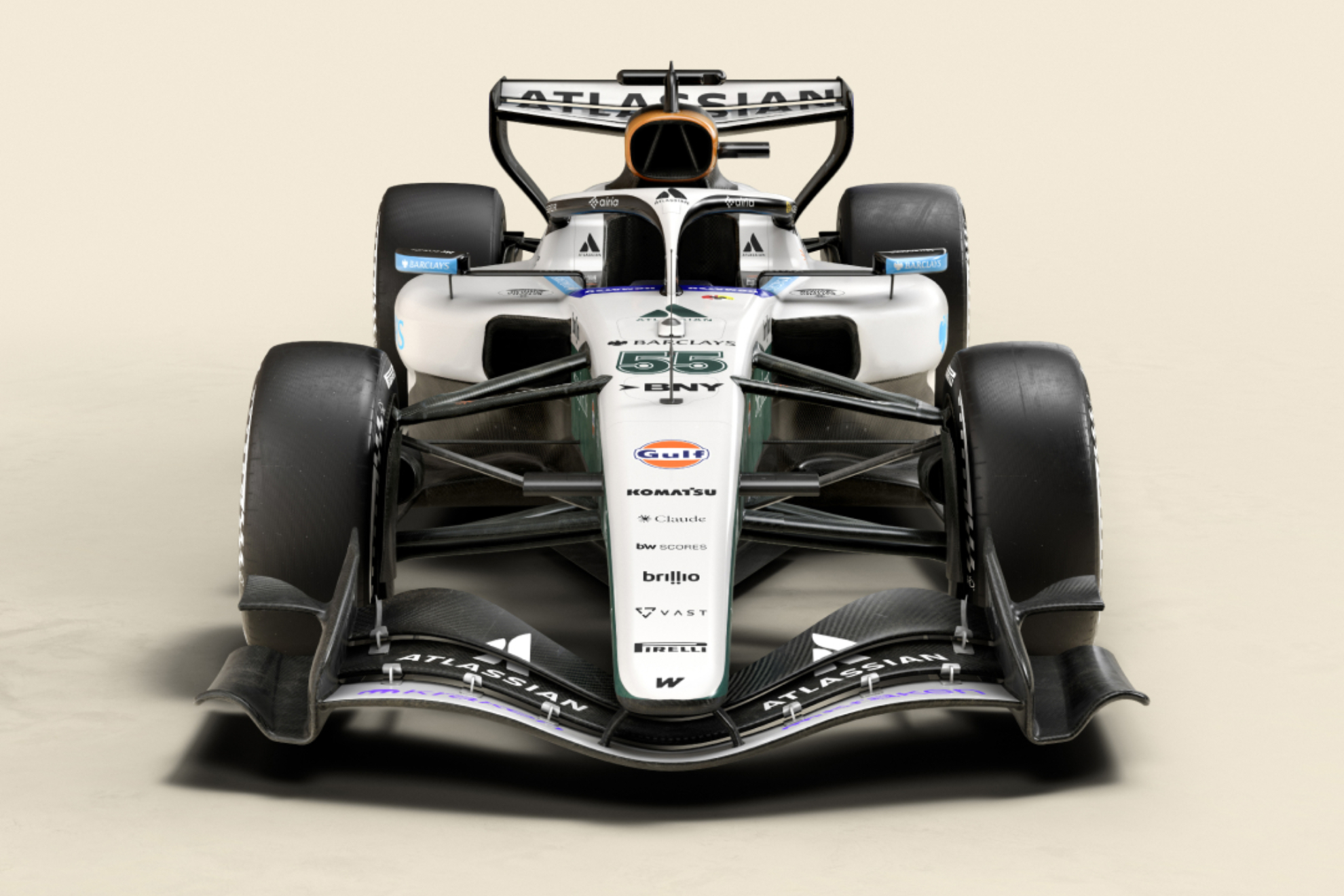 Así será la decoración del FW48 con el que correrá Sainz en el Madring. WILLIAMS F1