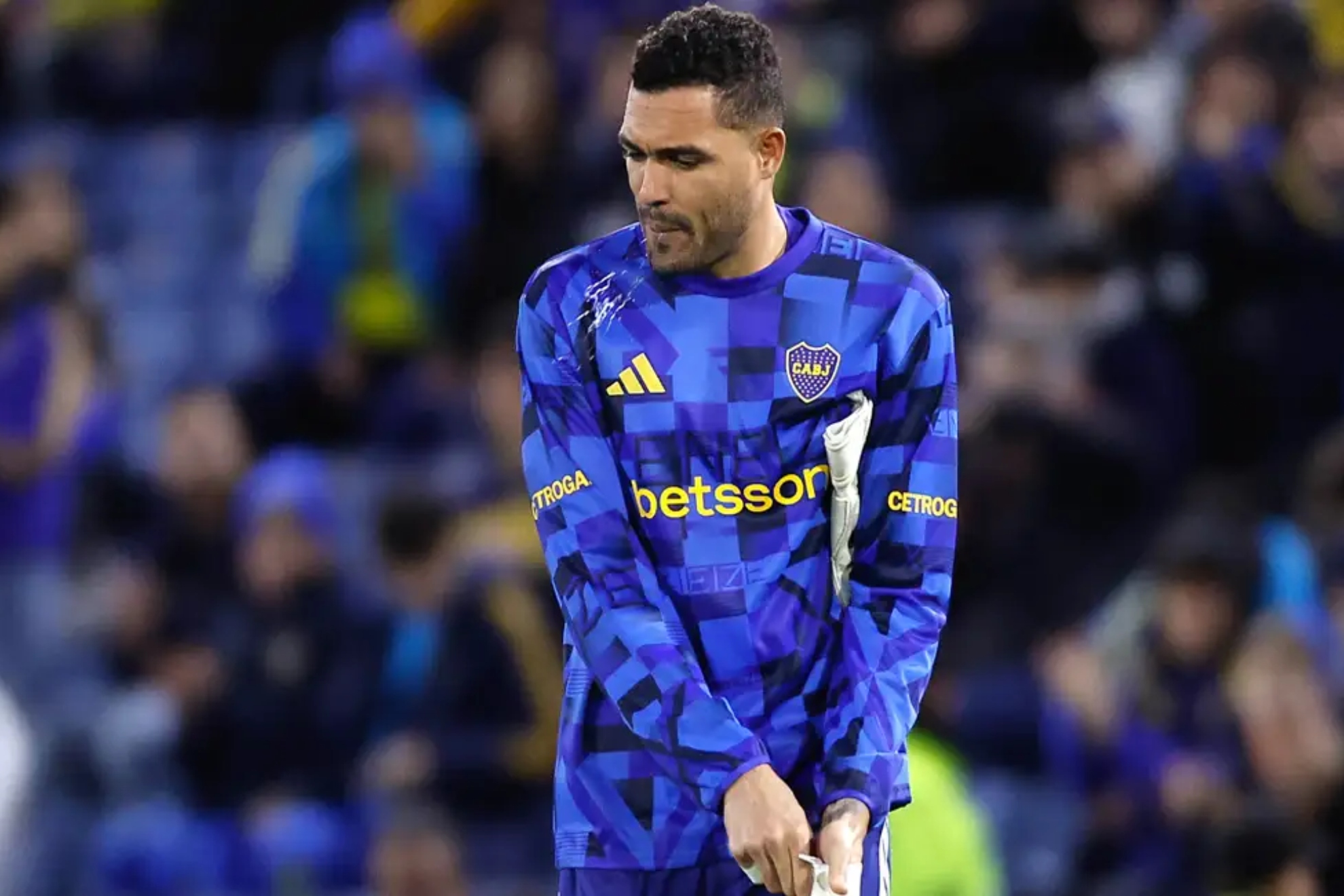 Álvaro Montero fue figura con Boca tras la muerte de su abuela.