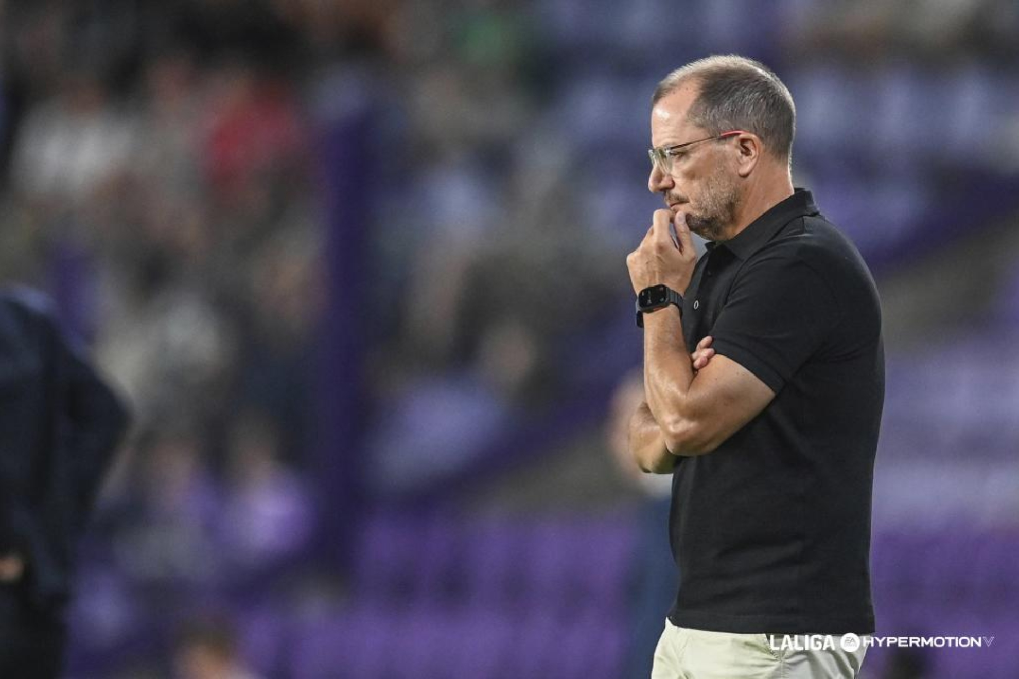 José Juan Romero José Juan Romero José Juan Romero, muy pensativo durante un partido. LALIGA