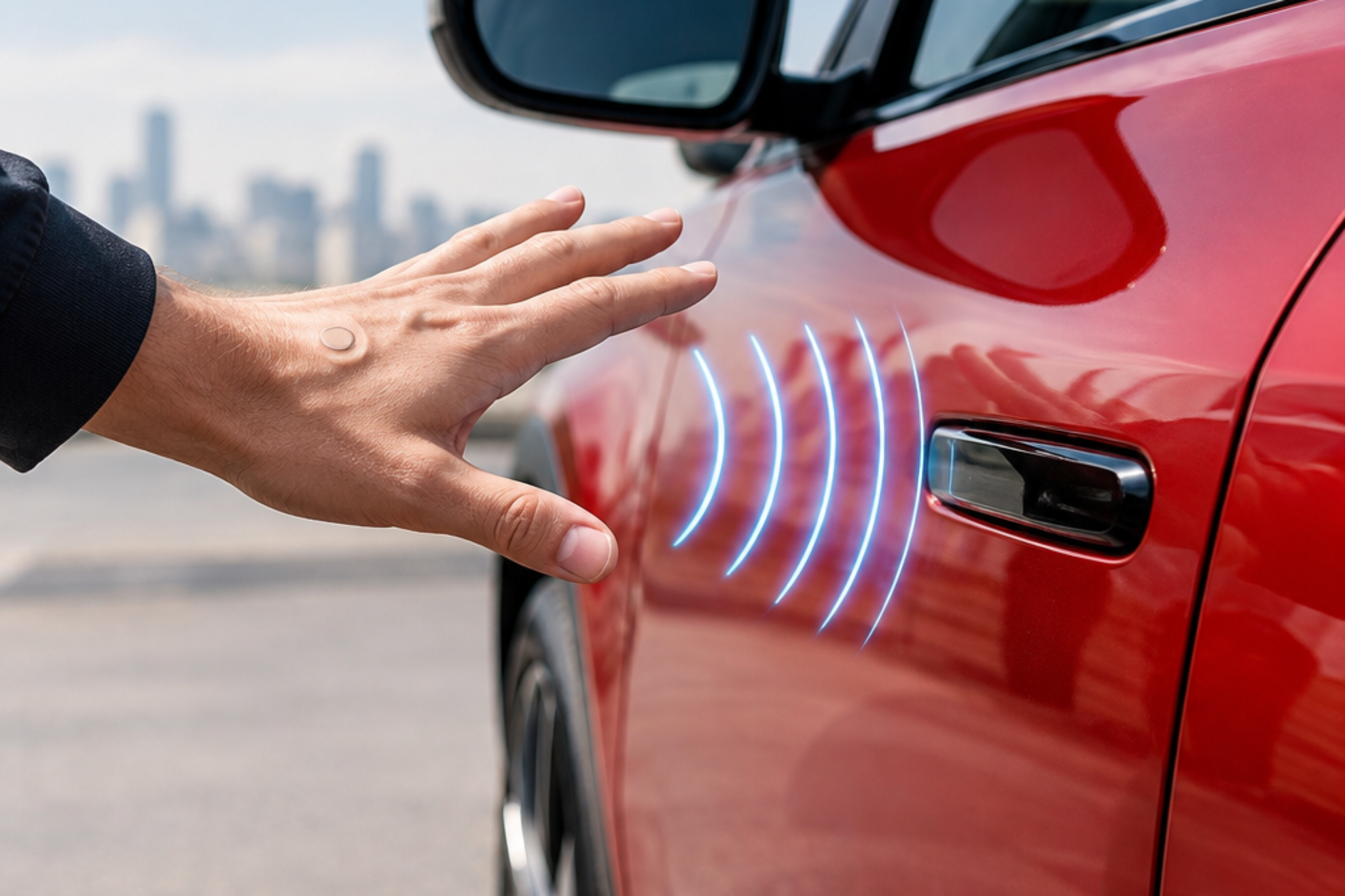 La comunicación del implante se basa en tecnología NFC.