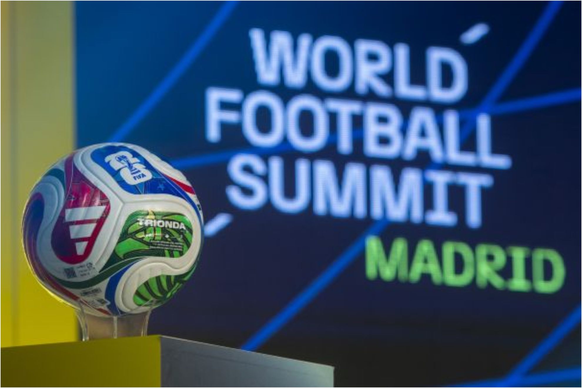 El balón del Mundial, en el WFS Madrid