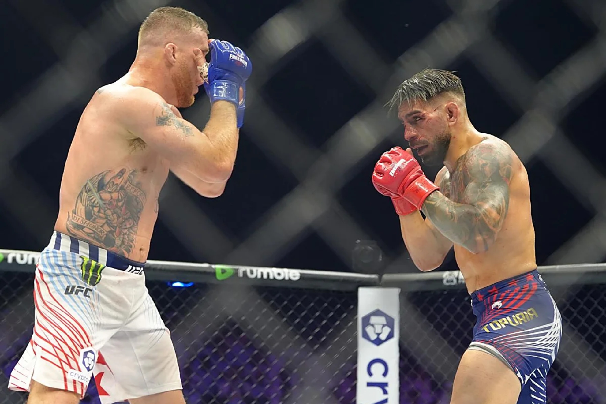Justin Gaethje ante Ilia Topuria.