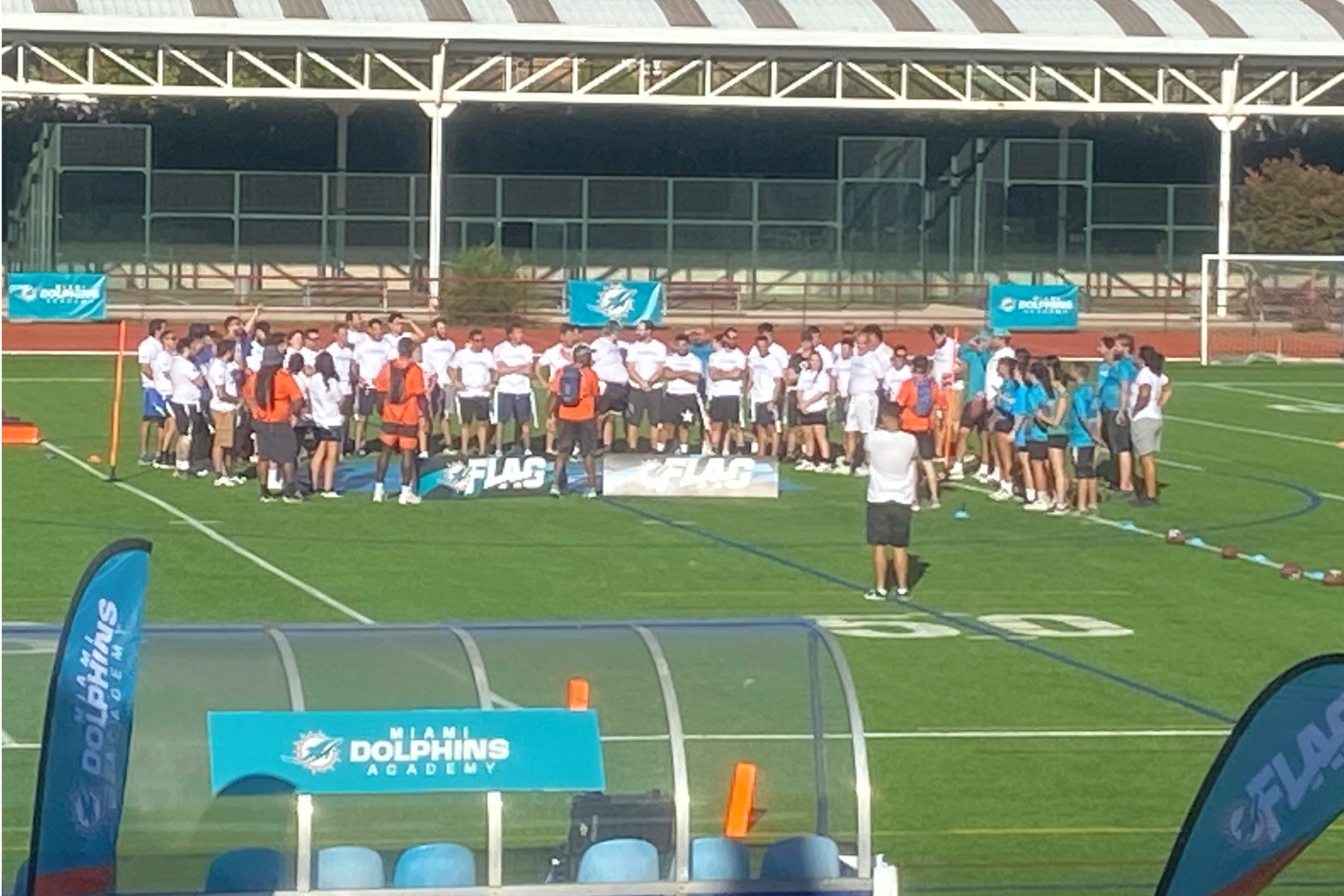 Participantes del clinic para entrenadores de los Miami Dolphins MARCA