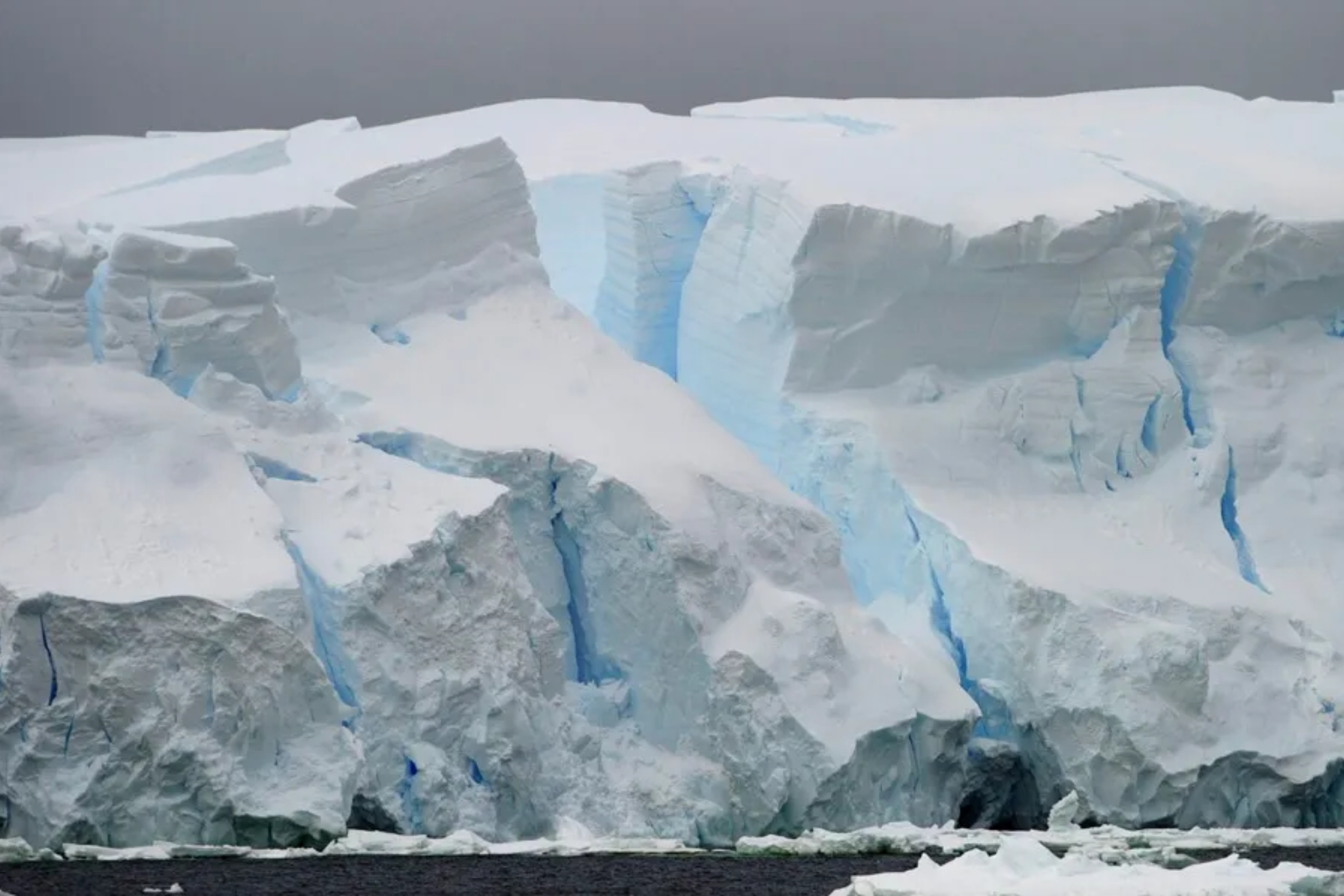 Imagen de recurso de hielo en la Antártida. EFE