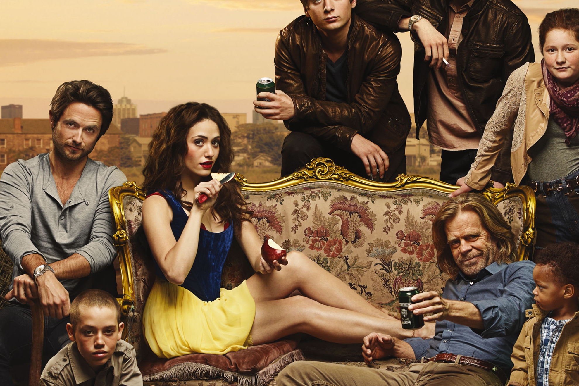 Cartel de 'Shameless' Amazon Prime