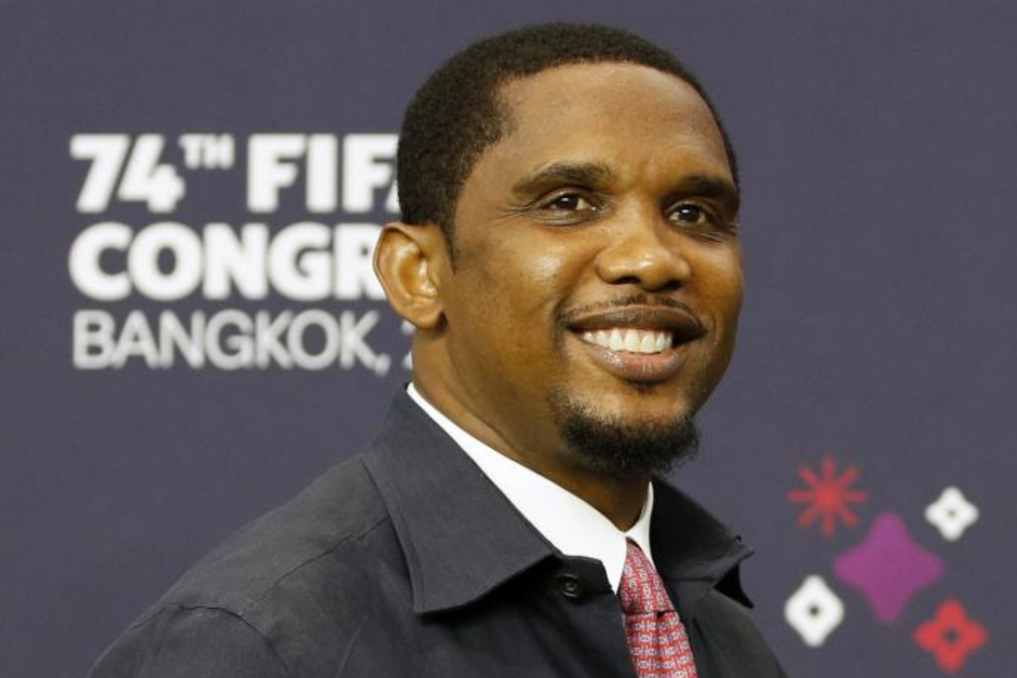 Samuel Eto'o, en el congreso de la FIFA de Bangkok. EFE