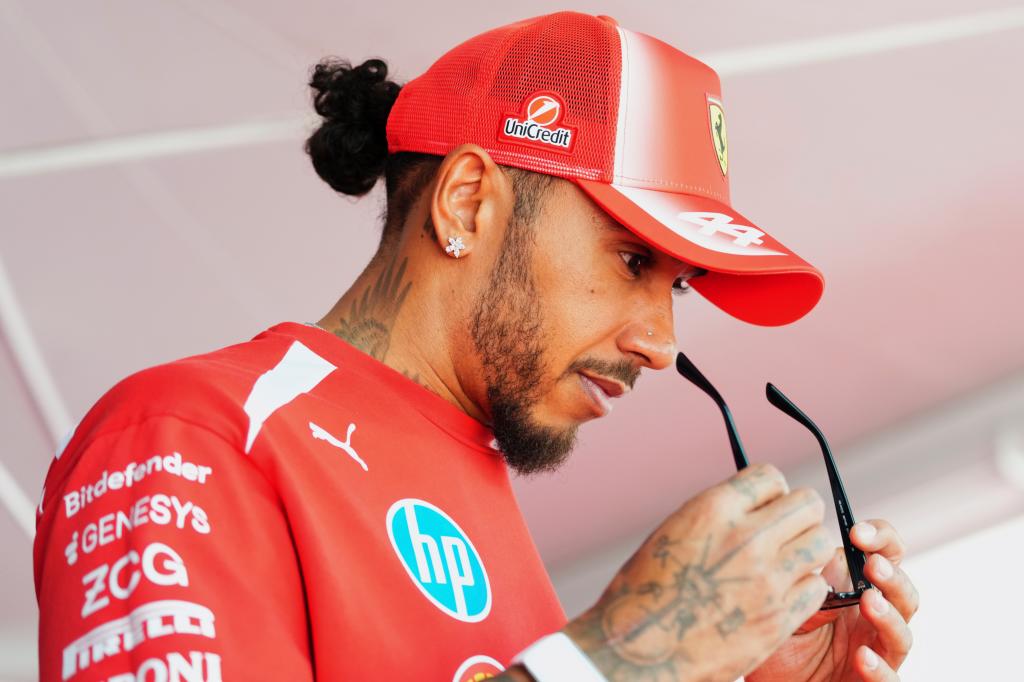 Hamilton, en Madring. LAPRESSE