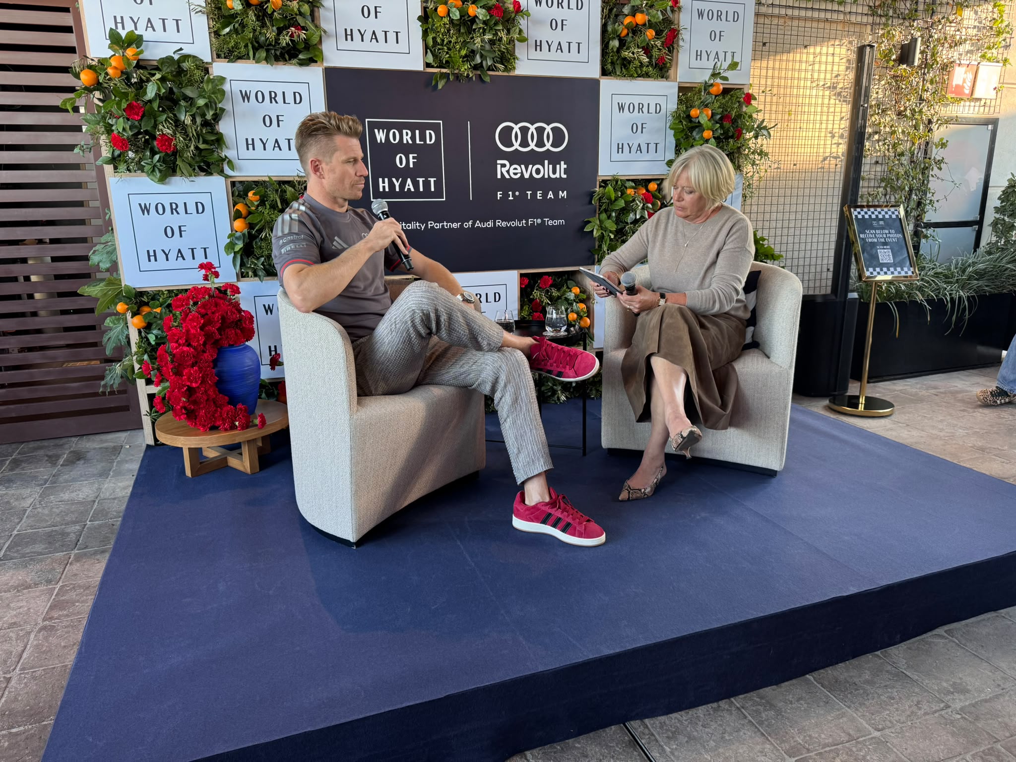 Nico Hulkenberg en un evento en el Hotel Thompson Madrid by Hyatt Marca/Enrique Naranjo