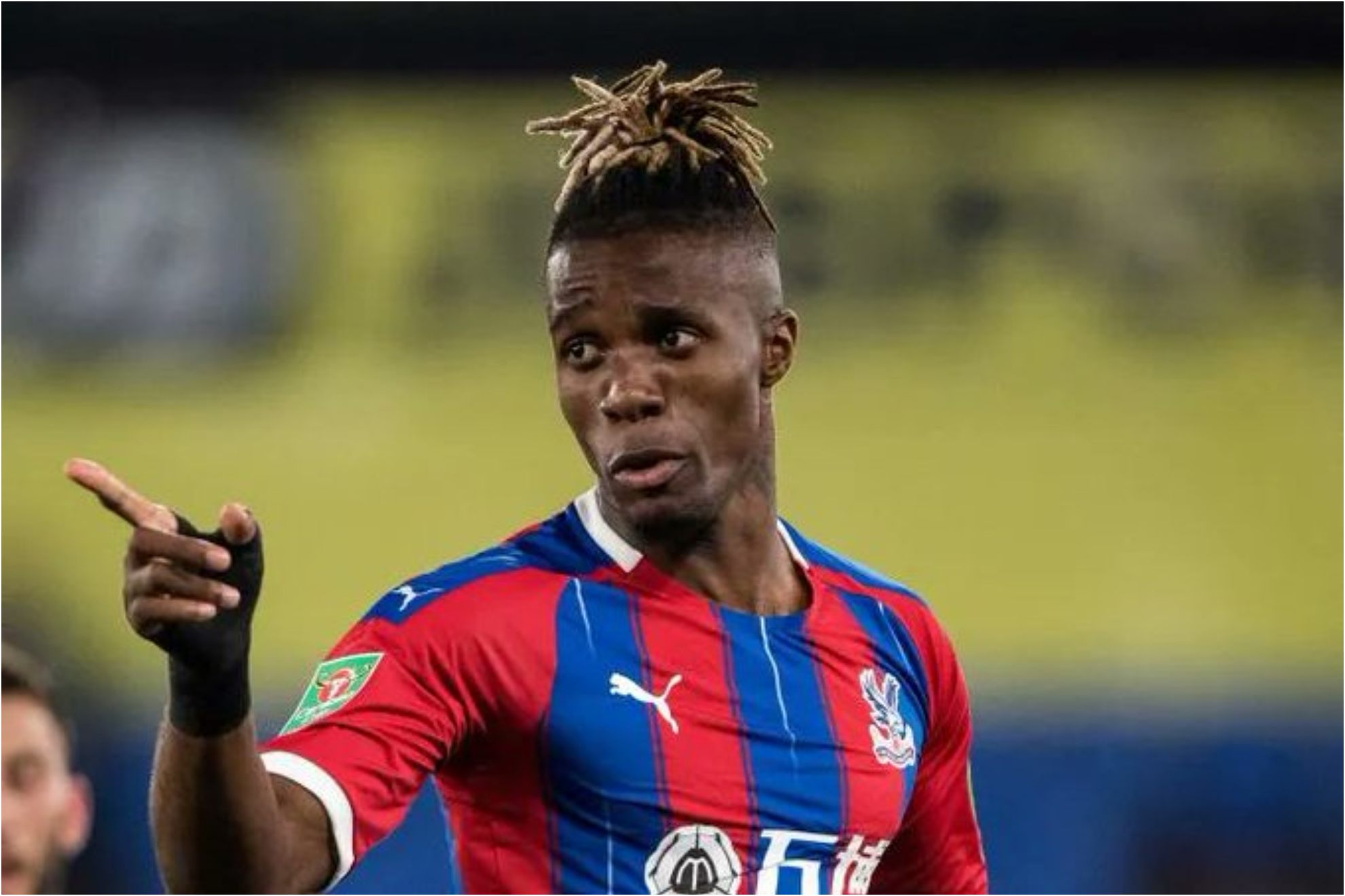 Zaha, en su etapa con el Crystal Palace.