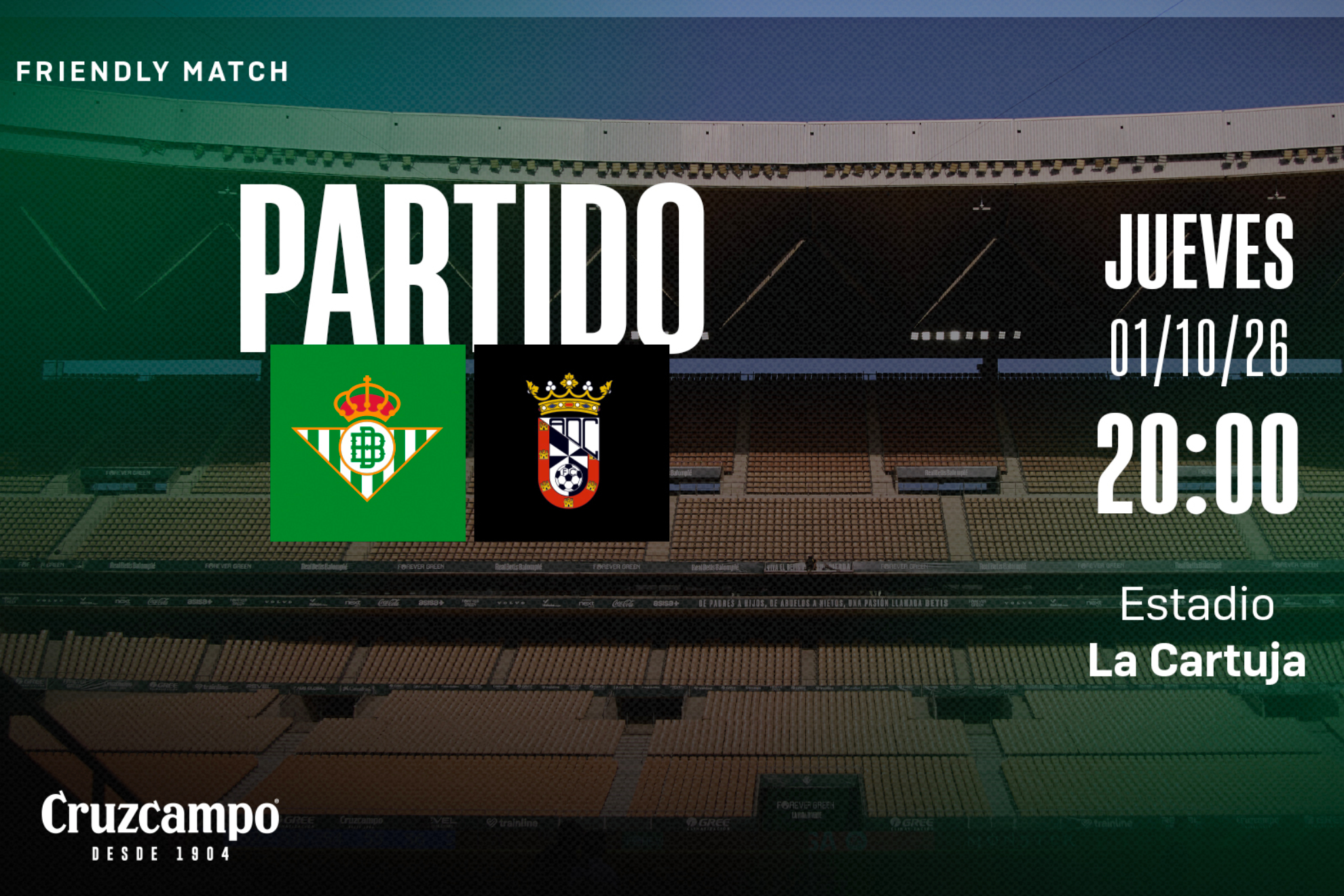 Amistoso entre Betis y Ceuta en La Cartuja