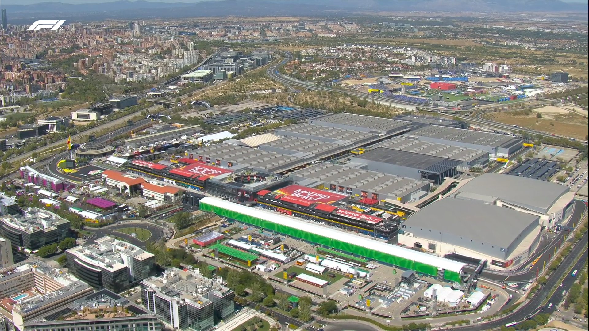 Vista aérea de Madring.