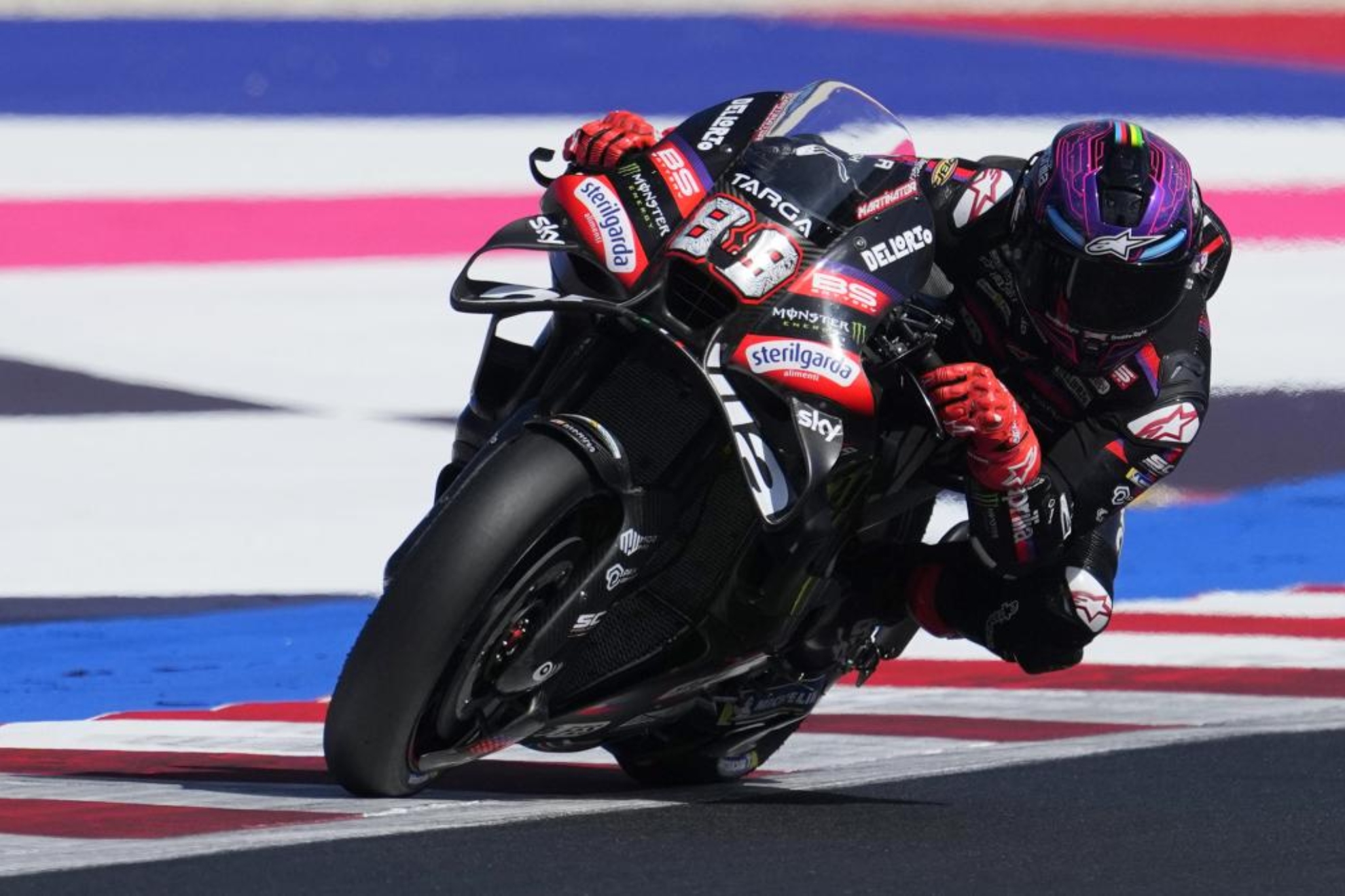 Jorge Martín, hoy en Misano. EFE