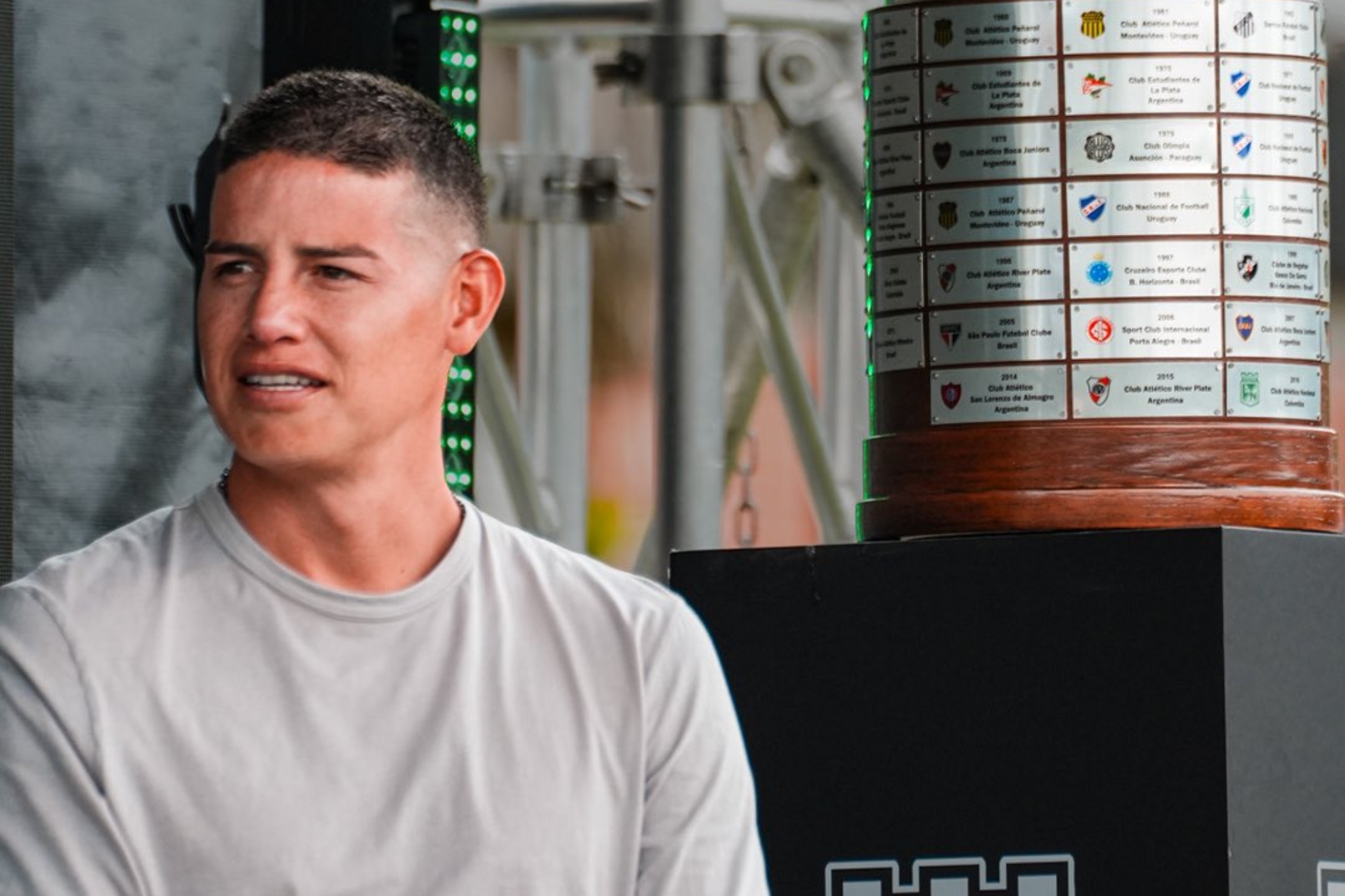 La declaración de James Rodríguez en su presentación que paraliza al fútbol colombiano. @nacionaloficial