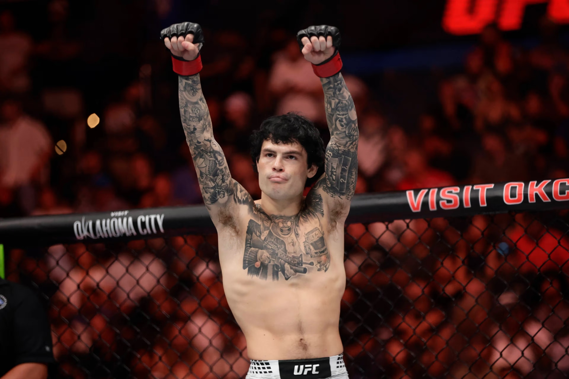 Tommy McMillen en la UFC. UFC.
