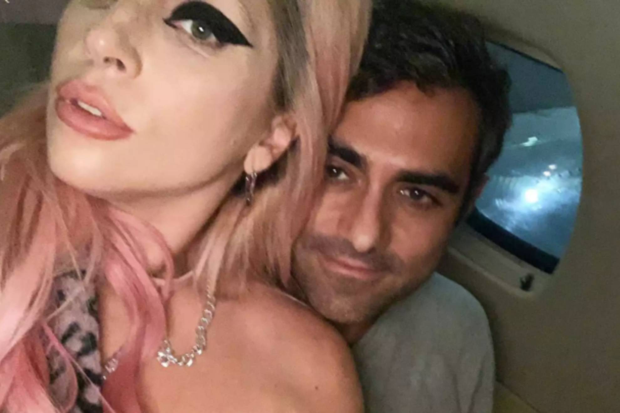 Lady Gaga y Michael Polansky, en una imagen de archivo.