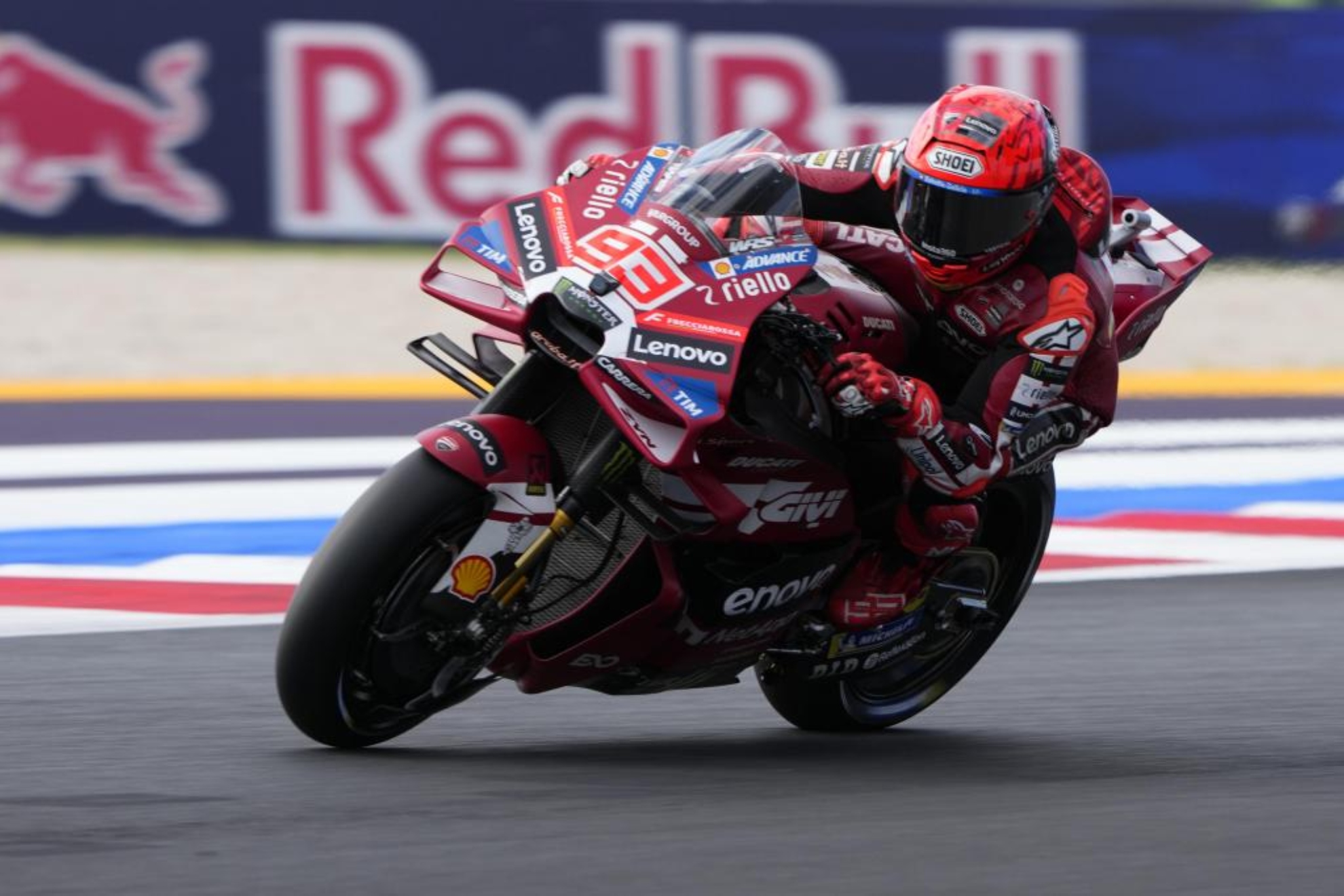 Marc Márquez, en Misano. EFE
