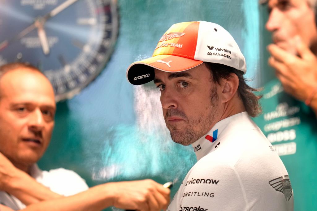 Alonso, en Madring.