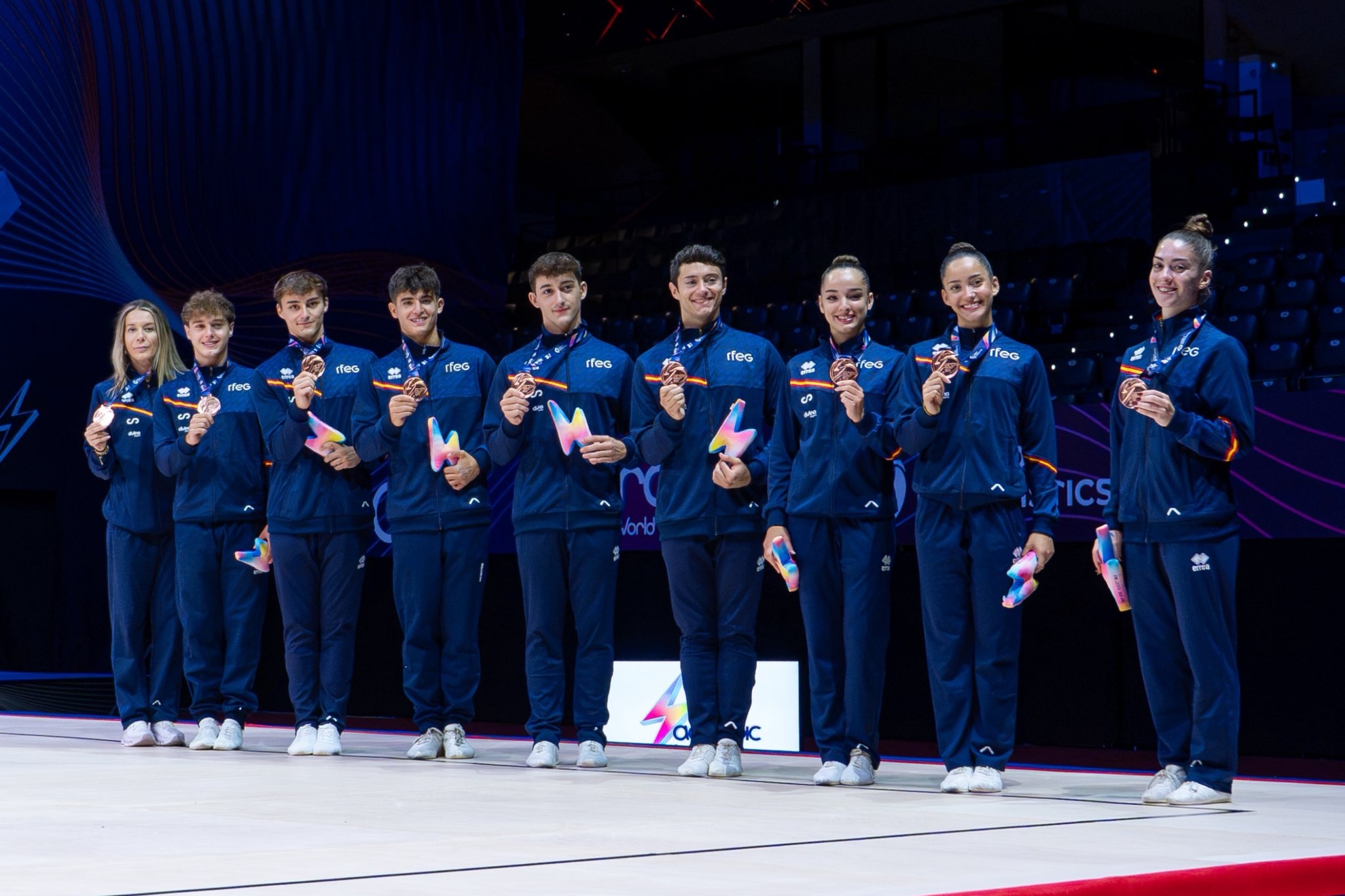 El equipo español, bronce en el Mundial RFEG