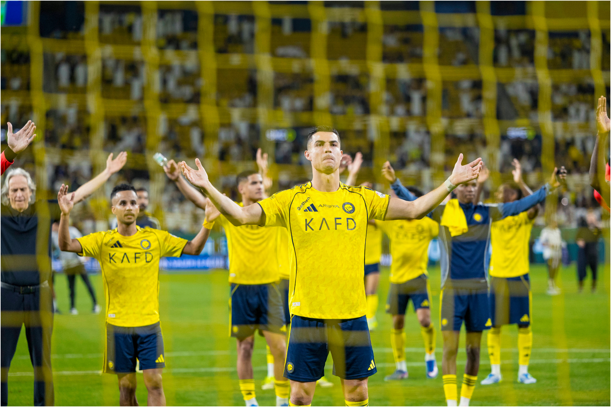Cris, con Al Nassr.