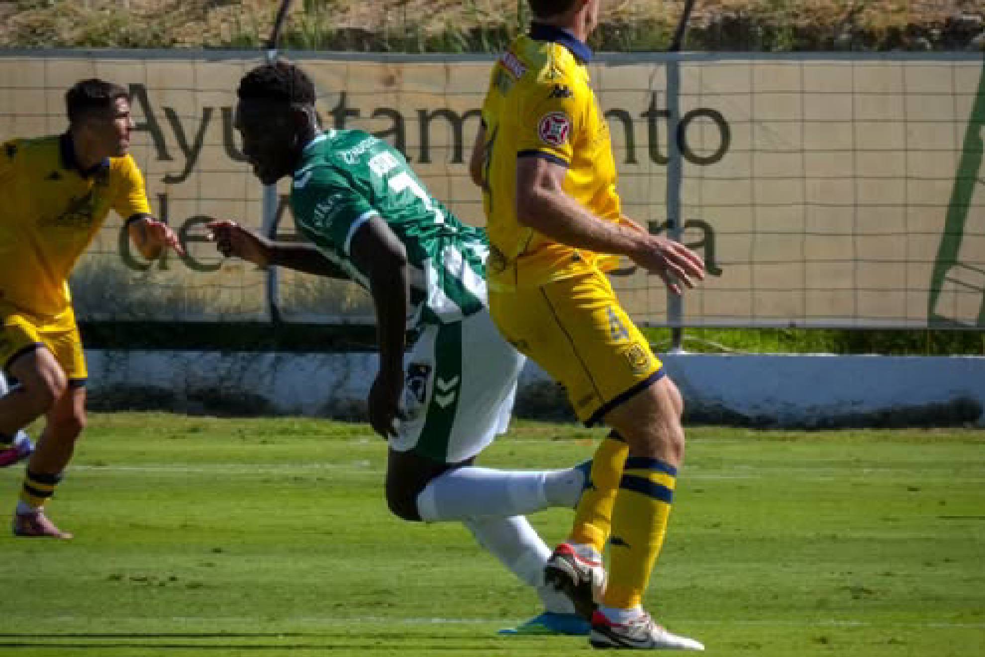 Destiny fue el autor del gol local en El Maulí