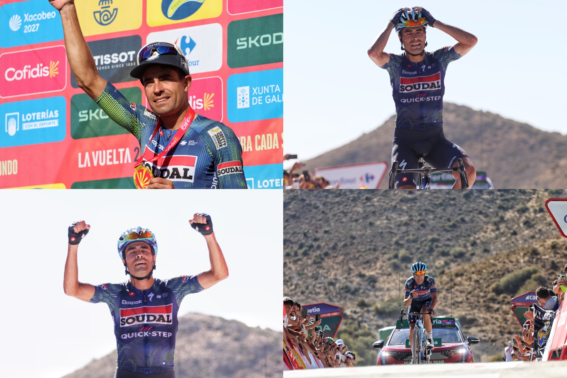 Landa, celebrando. Landa, celebrando. Actualizado: 13/09/2026 11:06 horas