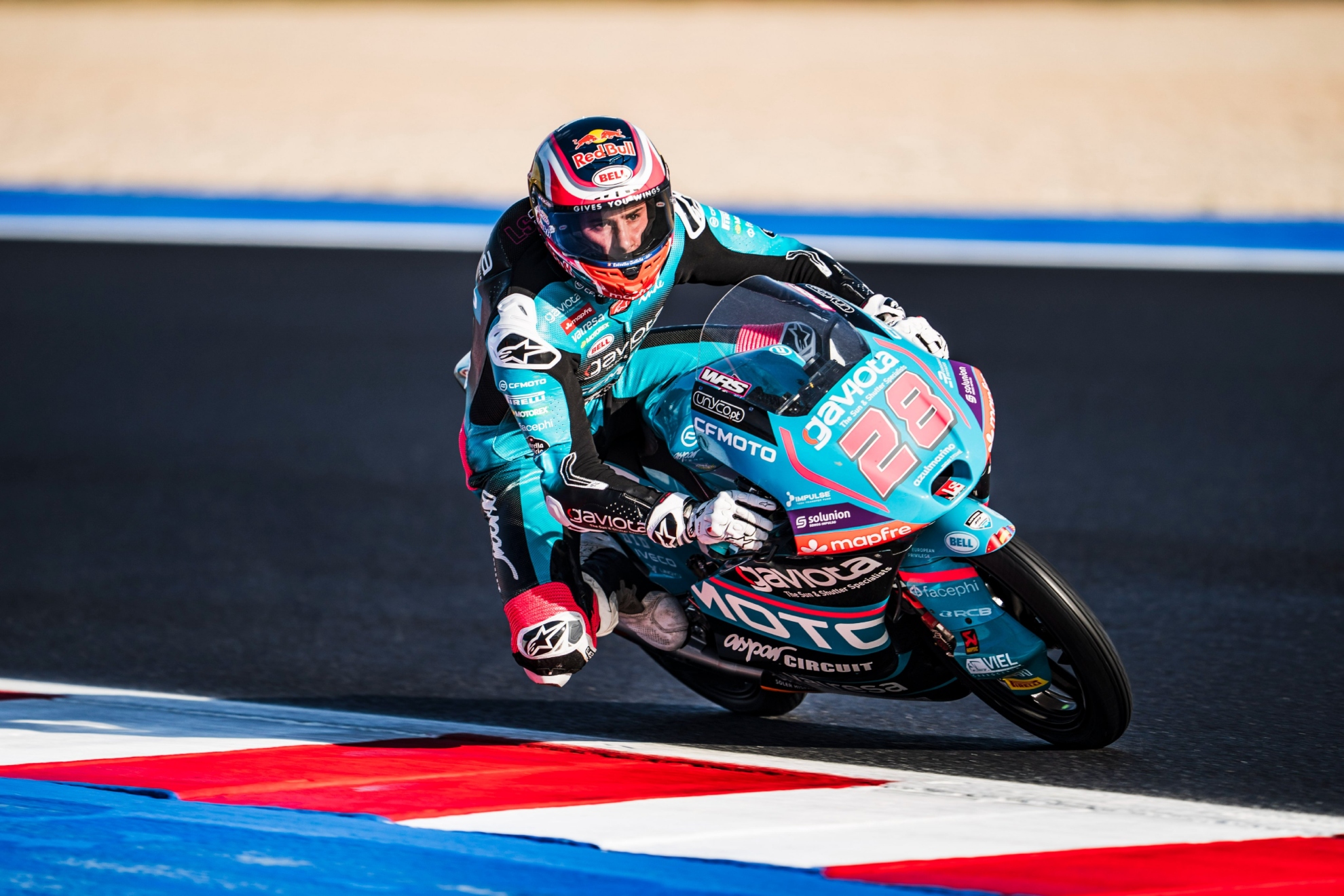 Máximo Quiles, en Misano.