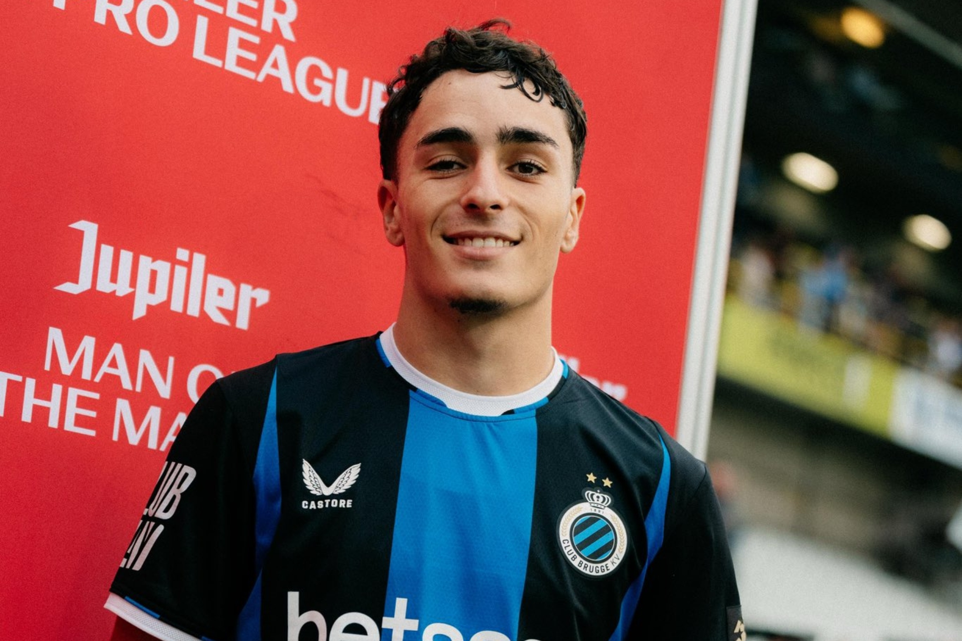 Jan Virgili, MVP del Brujas - Amberes. CLUB BRUGGE.