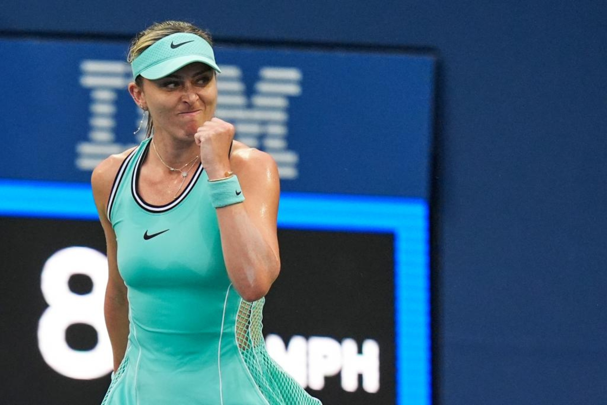 Paula Badosa durante el US Open. LAPRESSE